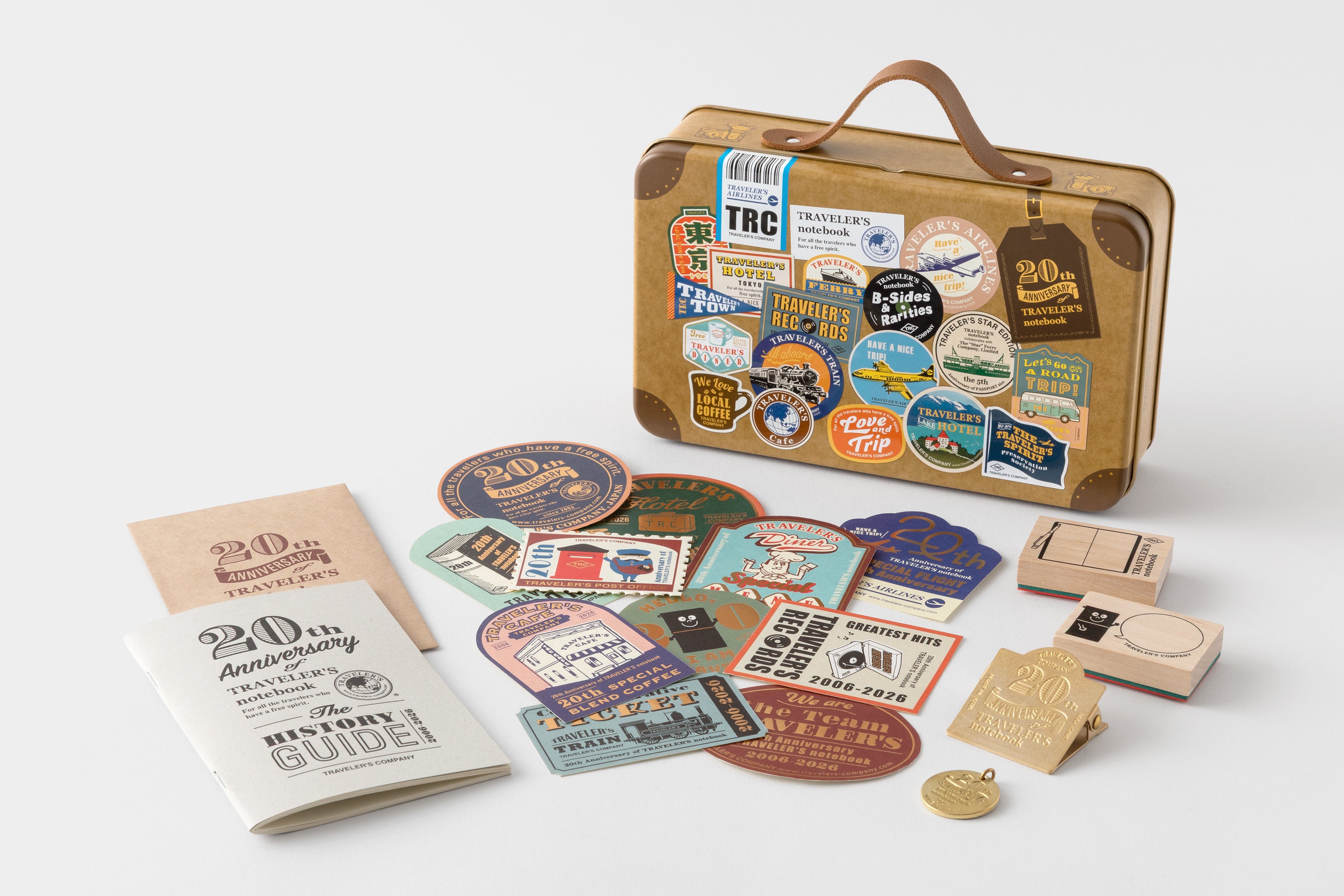 TRAVELER'S Notebook 20th Anniversary Customization Set (Pre-Order Starts 5/31, Shipping 7/1)