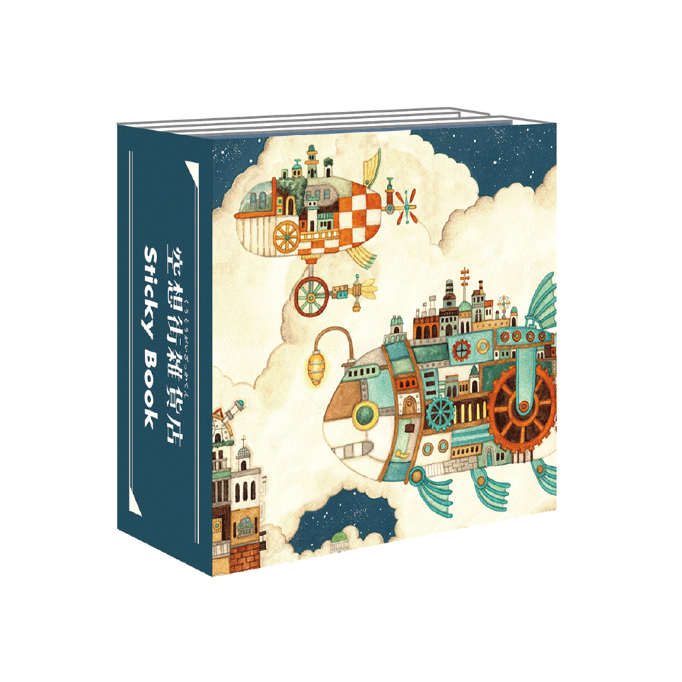 Sakura x Kuusoogai Zakkaten Book Sticky Notes - Limited Edition (Coming Soon)