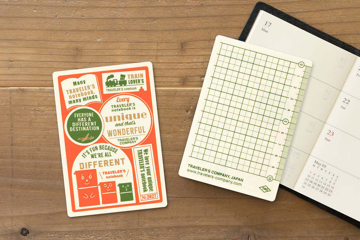 TRAVELER'S Notebook Passport Size Underlay 2027 (Pre-Order Starts Sept 7 @ 11am ET; Shipping Starts After 10/19)