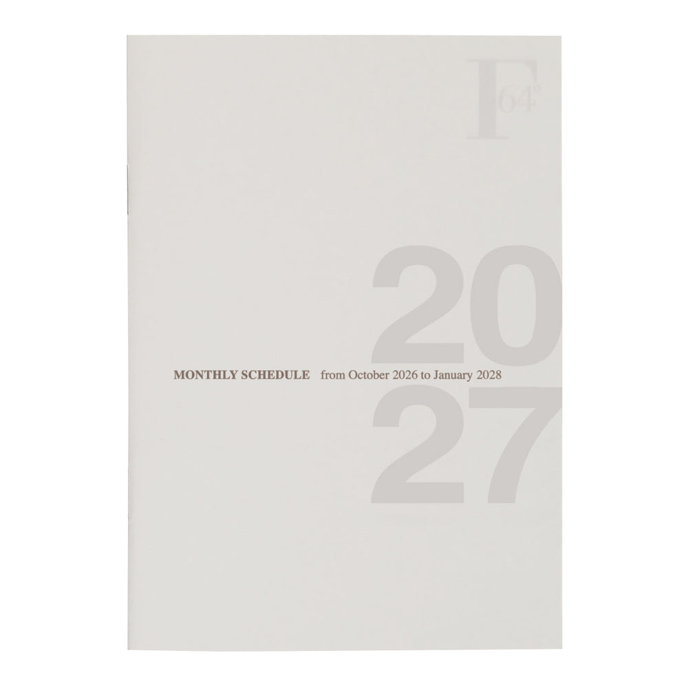 Nippon Note 2027 - FOB COOP Mini Diary - Monthly - A6