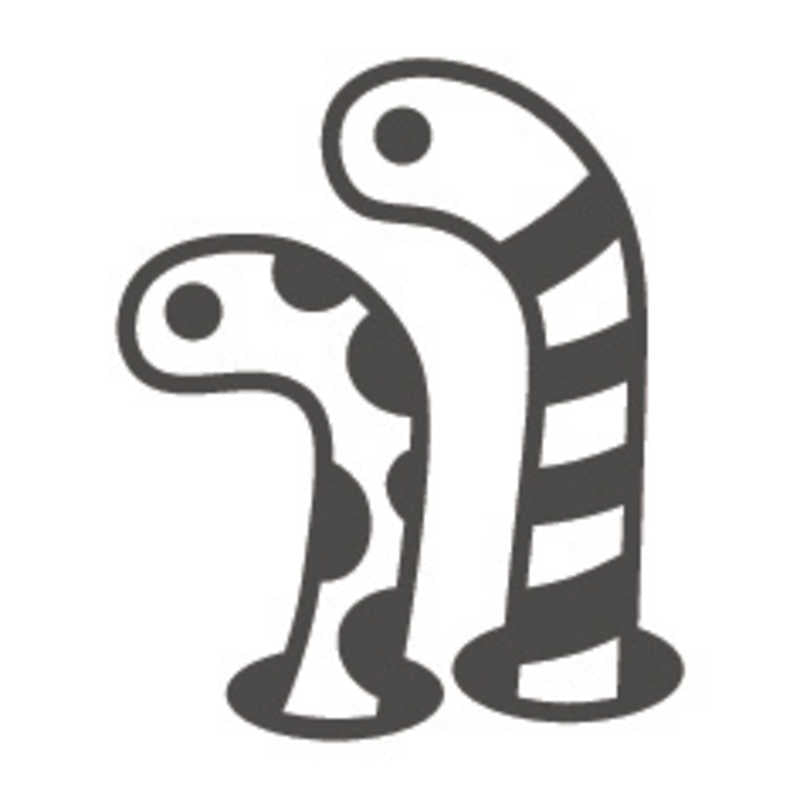 FriXion Erasable Stamp - Black - Garden Eel (Coming Soon)