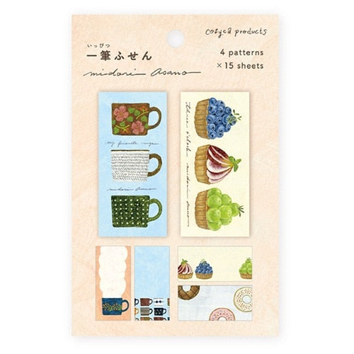 Cozyca - Midori Asano One-Line Sticky Notes (Coming Soon)