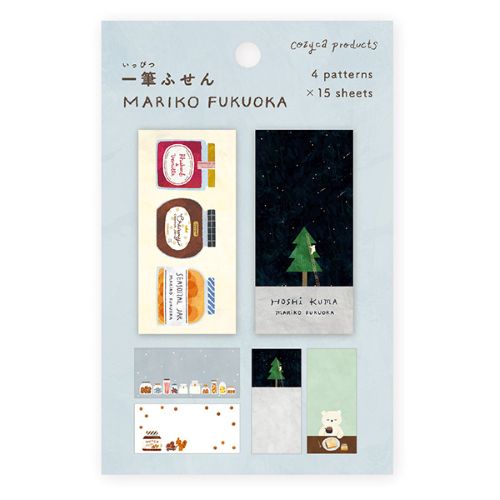 Cozyca - Mariko Fukuoka One-Line Sticky Notes (Coming Soon)