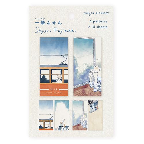 Cozyca - Sayuri Fujimaki One-Line Sticky Notes (Coming Soon)