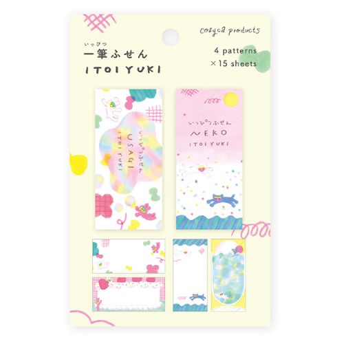 Cozyca - Itoi Yuki One-Line Sticky Notes (Coming Soon)