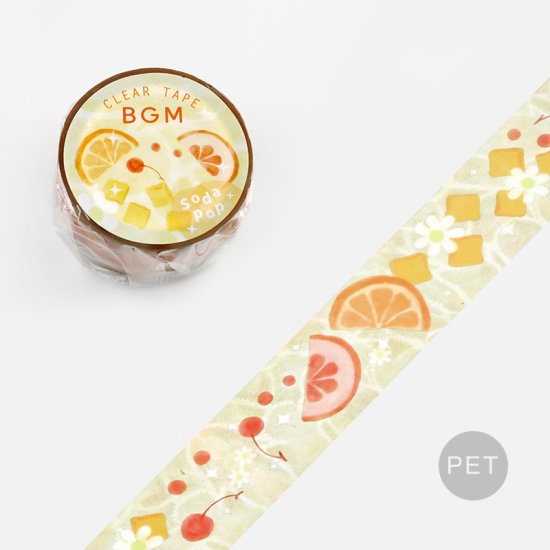 BGM Clear tape - Cider Citrus
