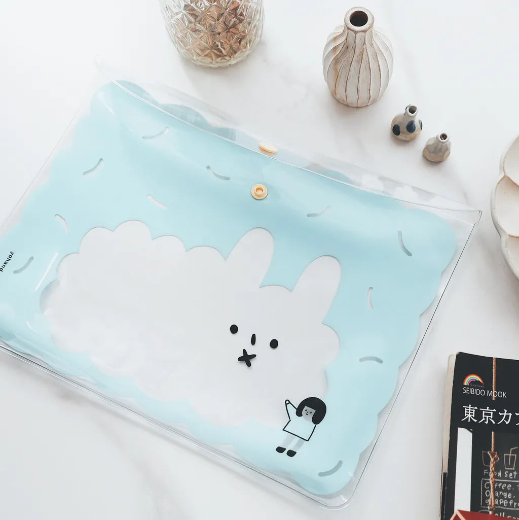 Yohand Studio Transparent Pouch - Dog Cloud - Large (Coming Soon)