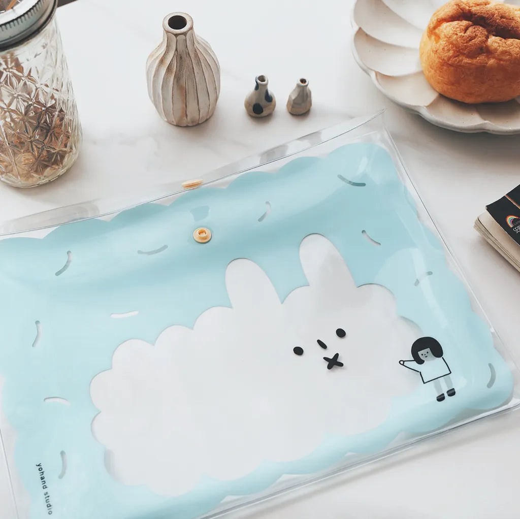 Yohand Studio Transparent Pouch - Dog Cloud - Large (Coming Soon)
