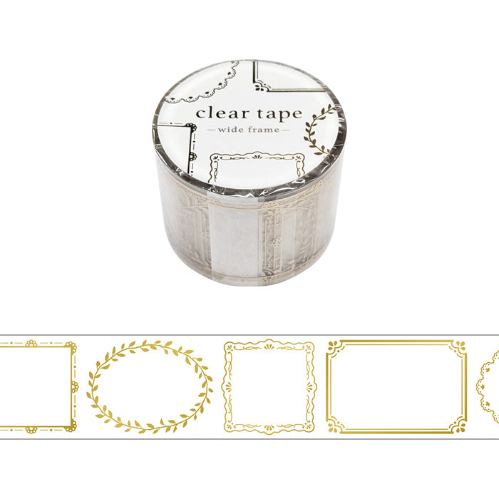 Mind Wave Clear Tape - Foil Stamping - Wide Frame