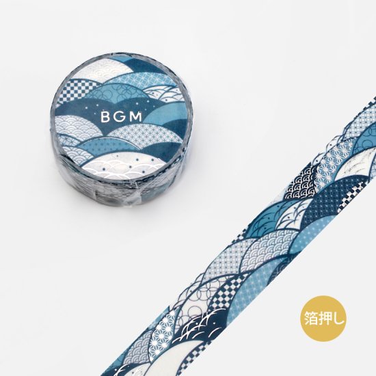 BGM Washi Tape - Life Foil Stamping Edo Story