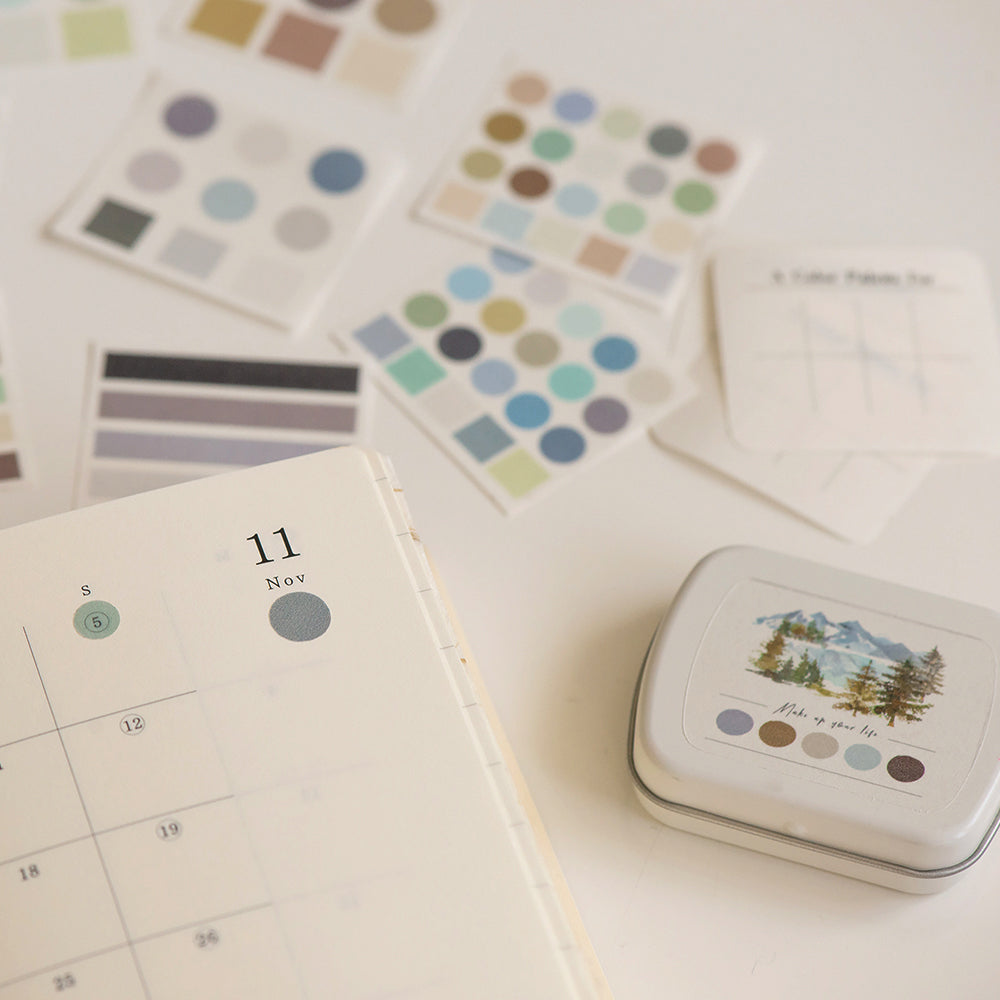 MU Mini Tin Palette Sticker - #1