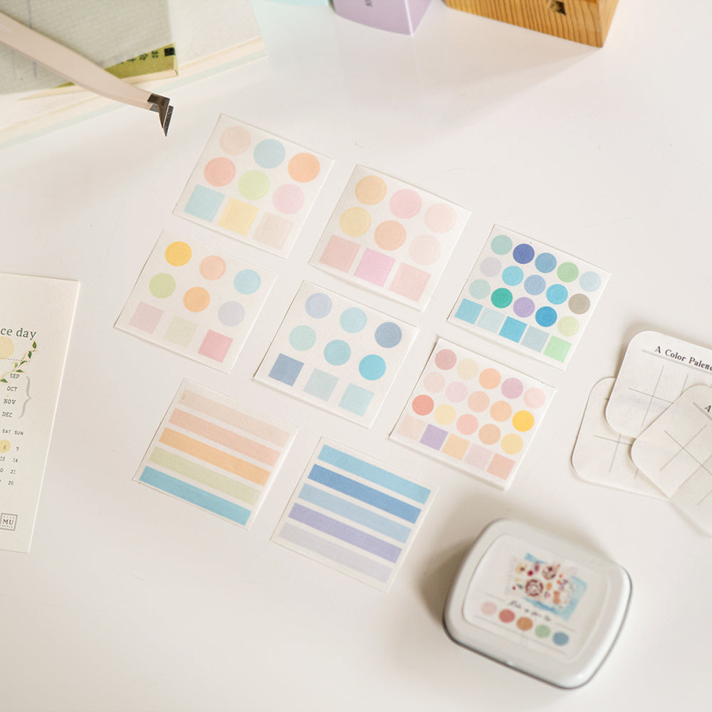 MU Mini Tin Palette Sticker - #3
