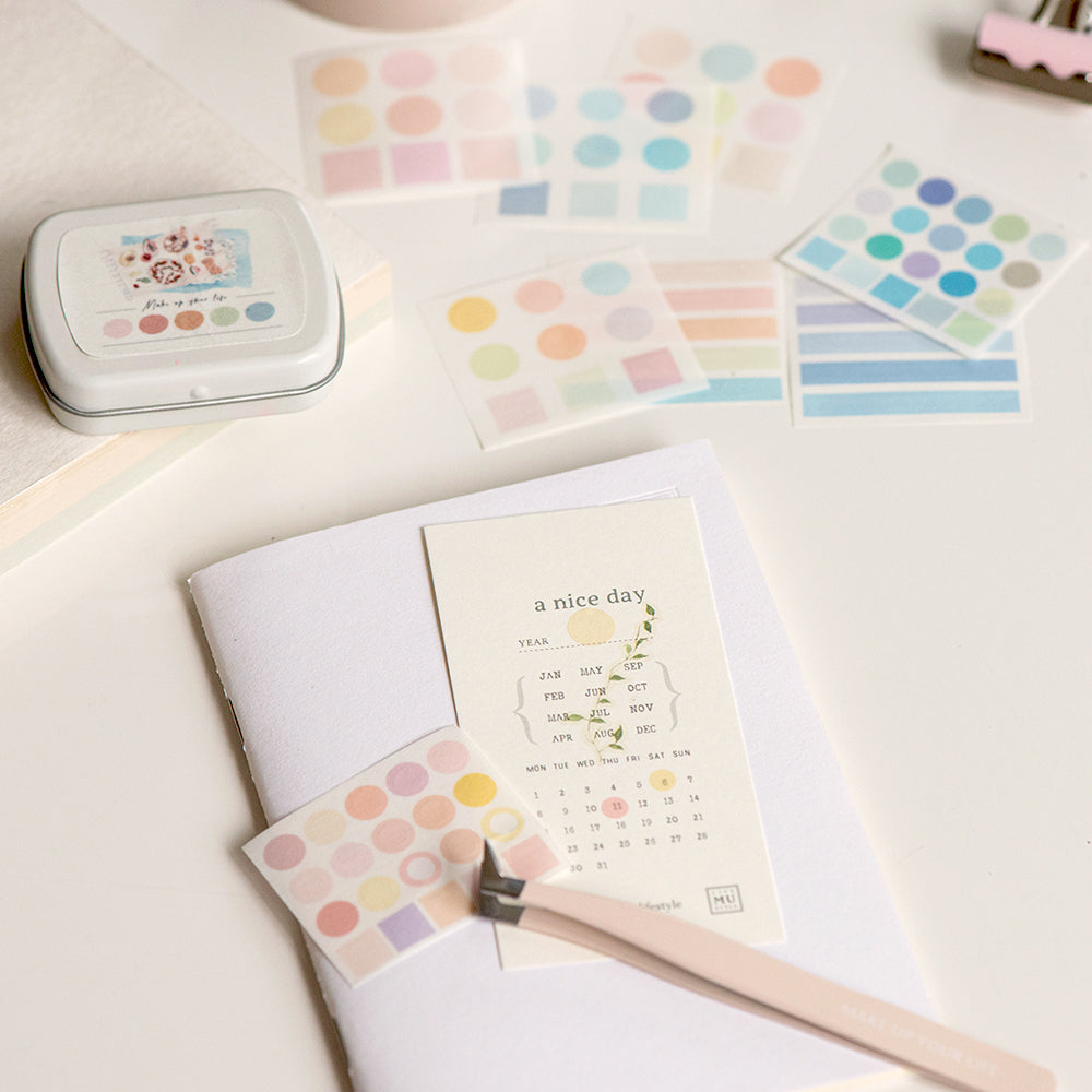 MU Mini Tin Palette Sticker - #3