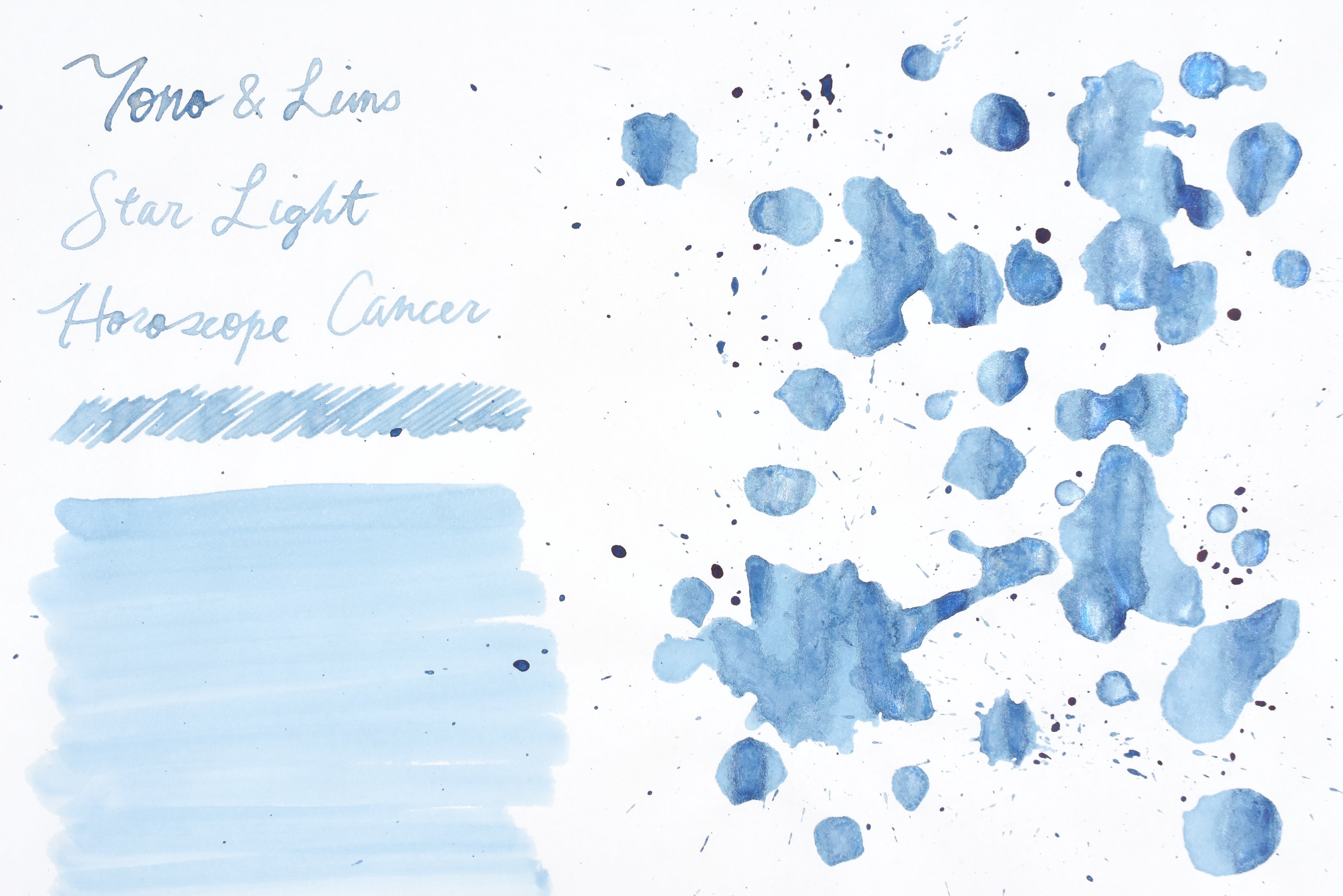Tono & Lims Ink Bottle - Star Light - Horoscope Cancer - 30ml
