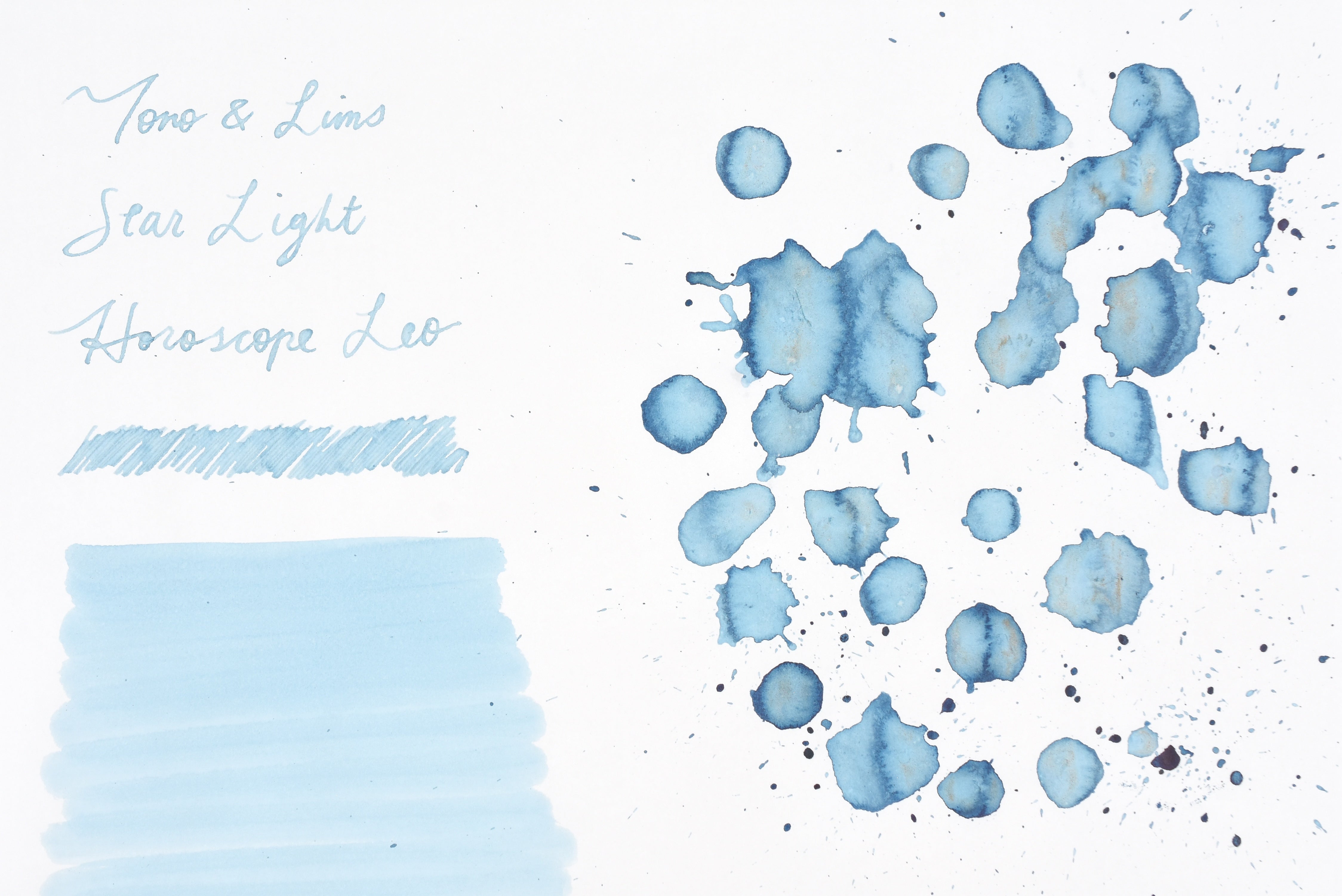 Tono & Lims Ink Bottle - Star Light - Horoscope Leo - 30ml