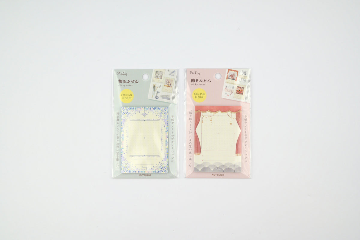 Kutsuwa PicLog Decorative Sticky Notes