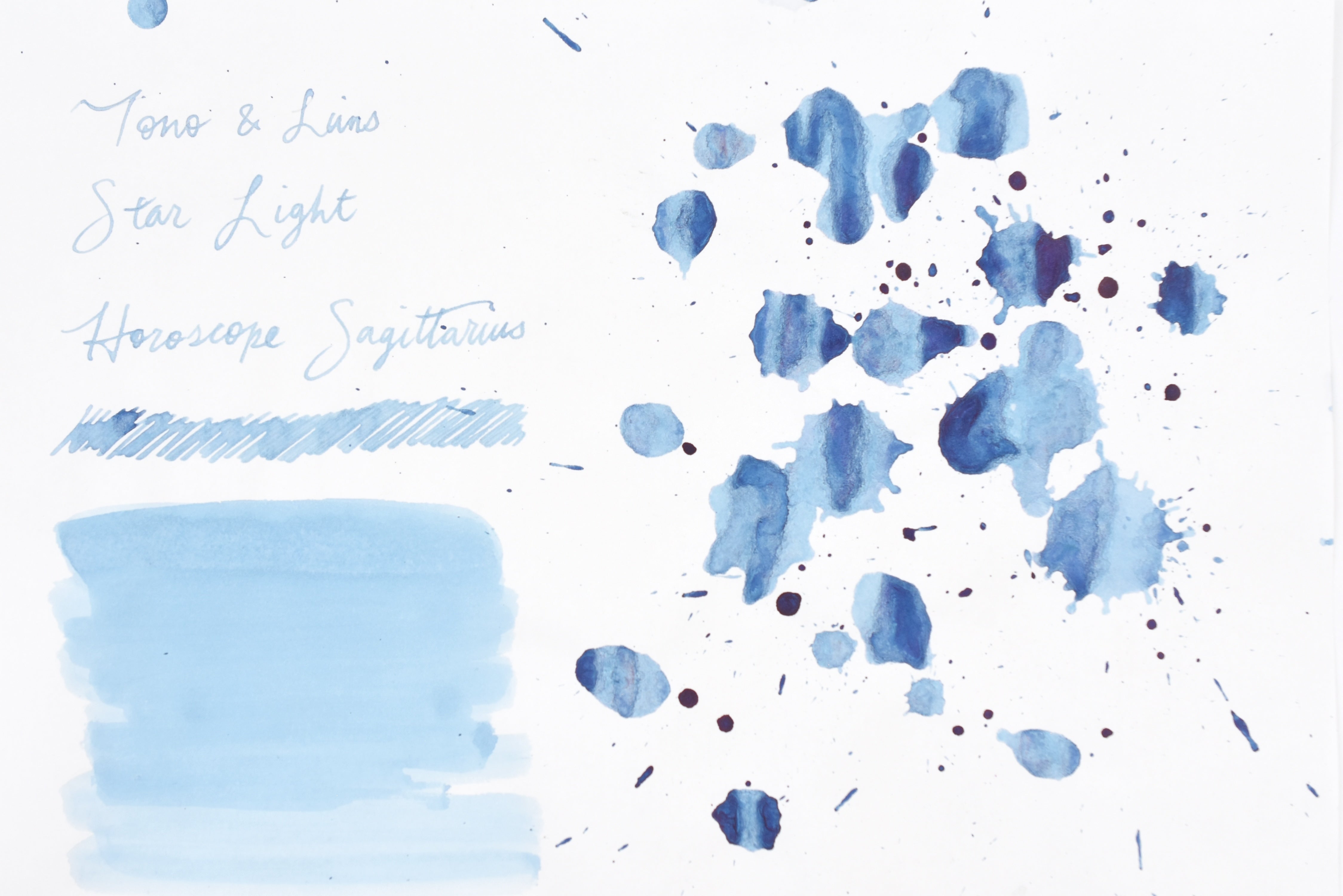 Tono & Lims Ink Bottle - Star Light - Horoscope Sagittarius - 30ml