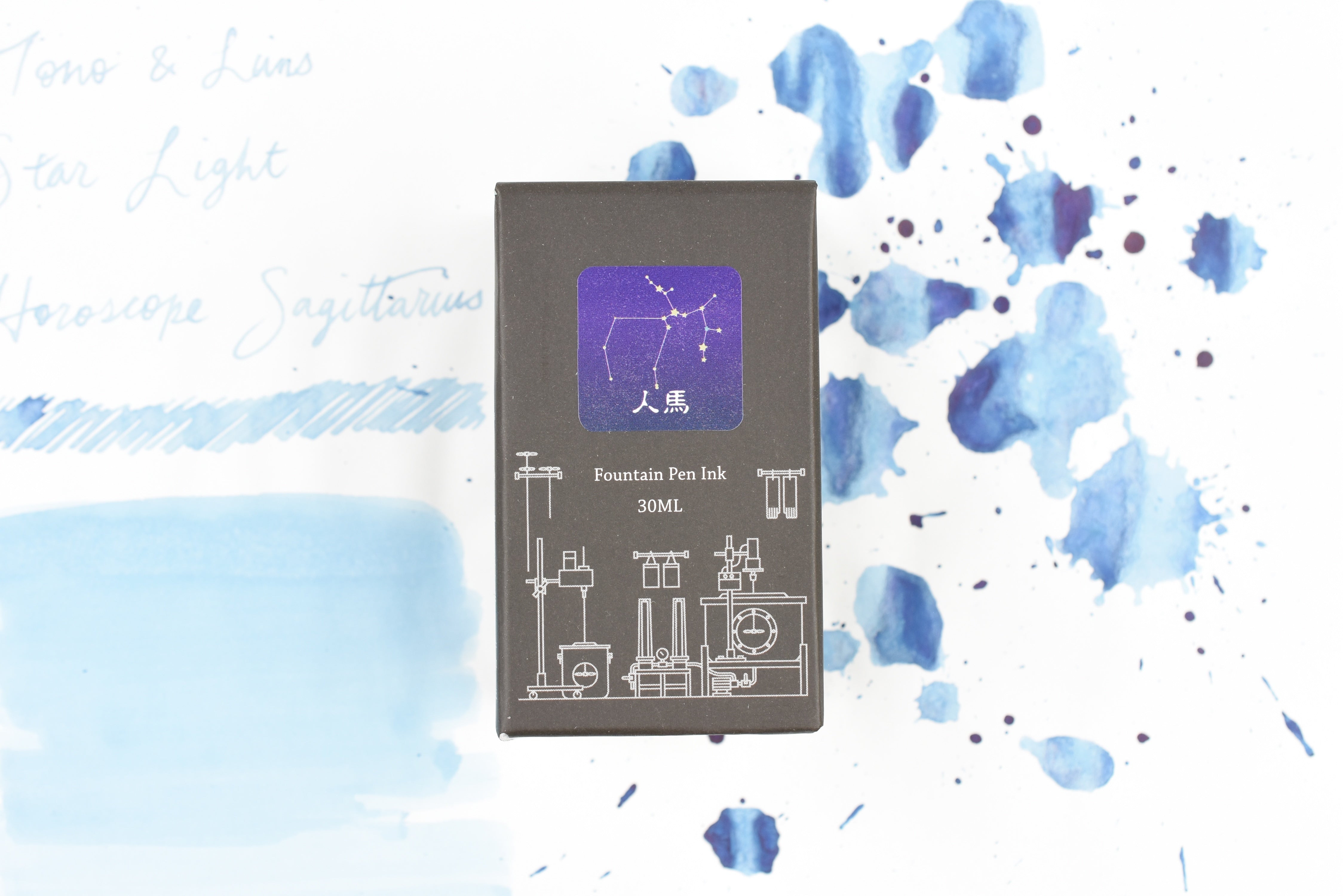 Tono & Lims Ink Bottle - Star Light - Horoscope Sagittarius - 30ml
