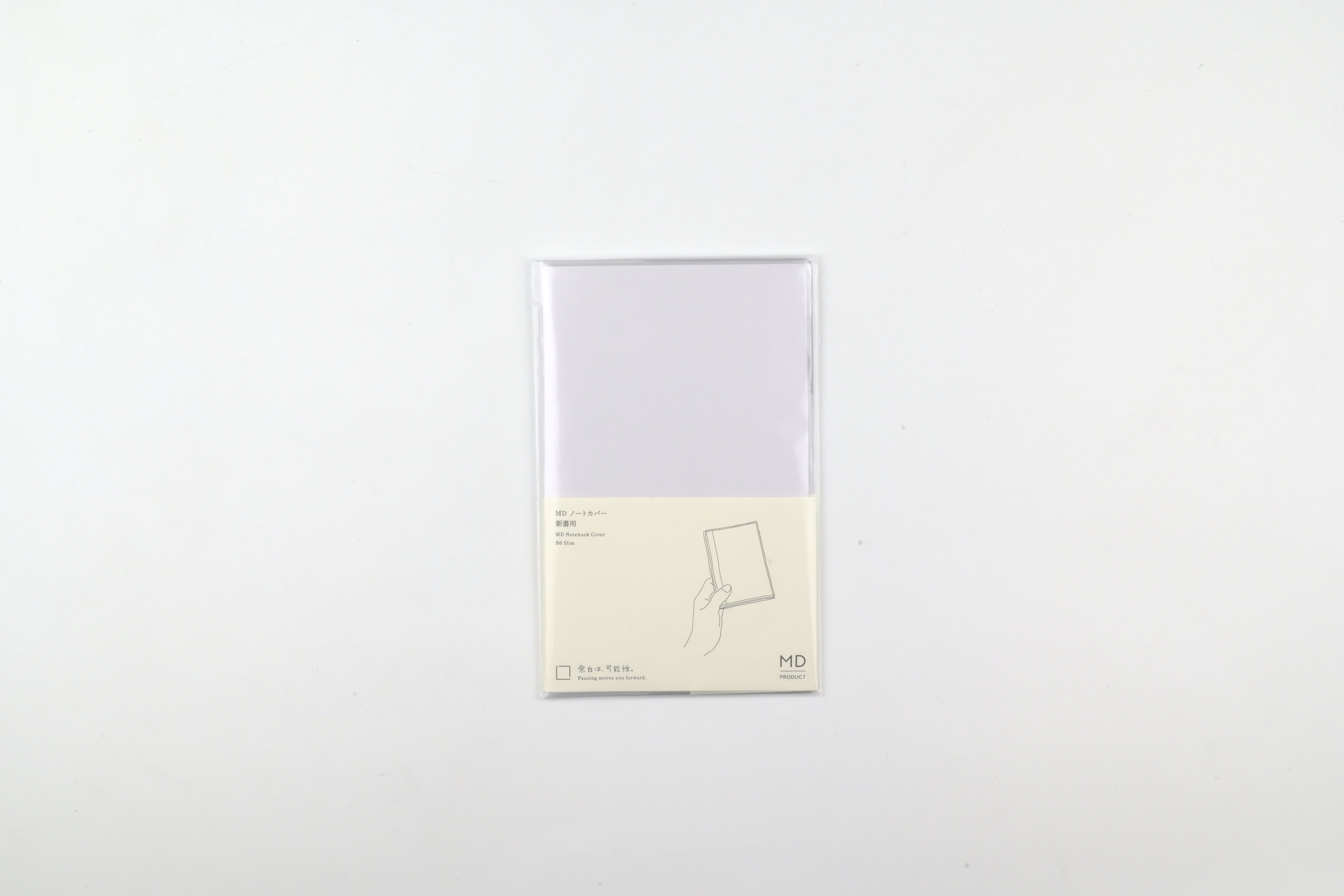 MD Notebook Cover - Clear - B6 Slim
