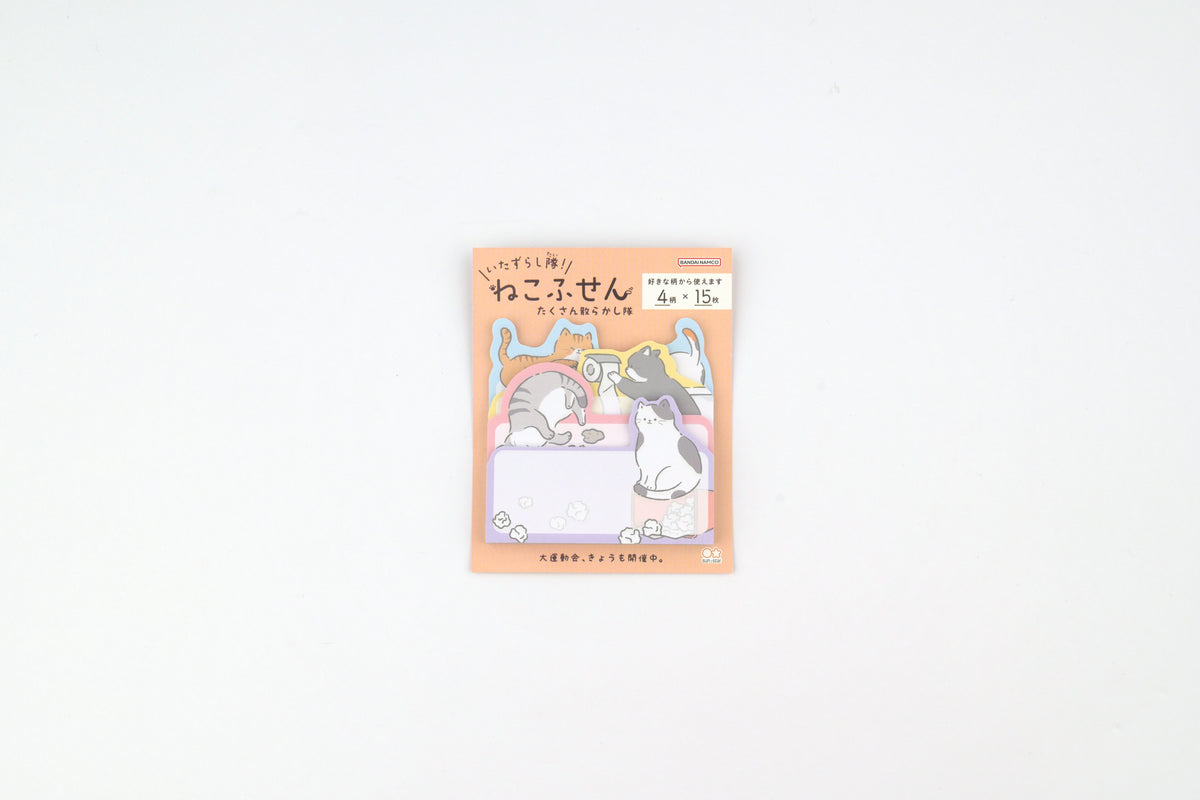 Sun-Star Sticky Notes - Mischief Squad - Messy Cats