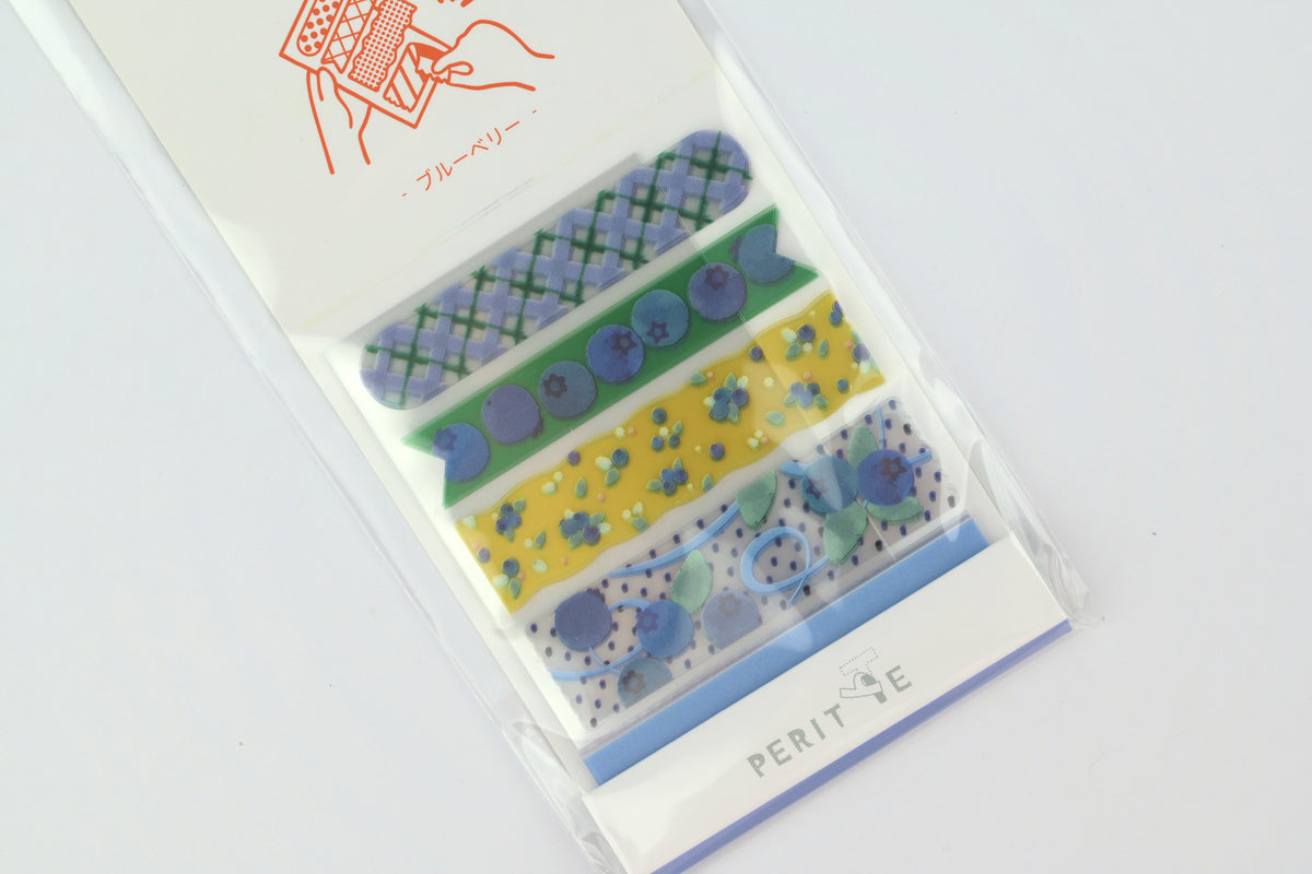 EPOCH Peritte Clear Sticker Sheets - Type C - Blueberry