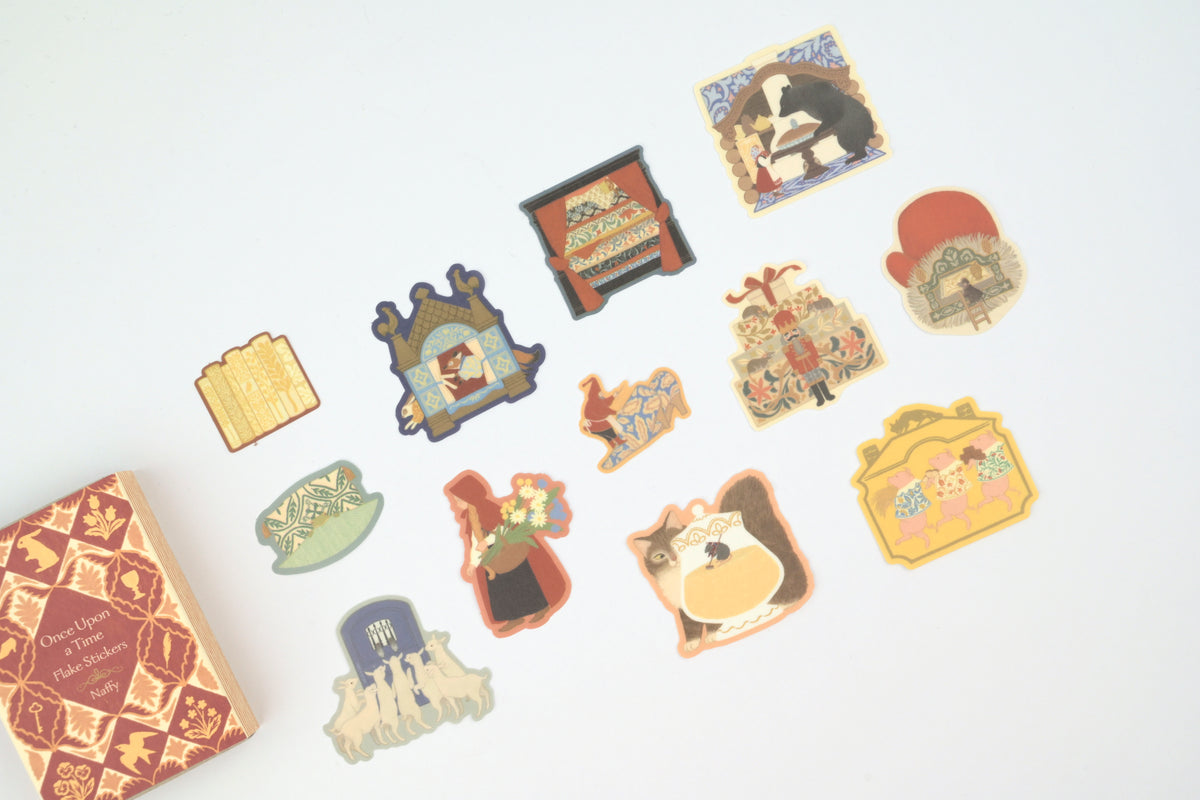 Active Corporation Matchbox Flake Stickers - Once Upon A Time