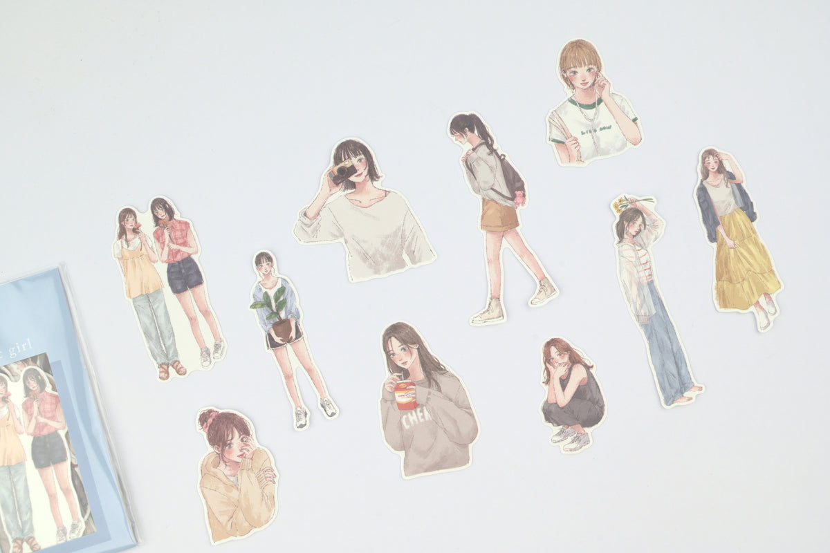 Mind Wave Sticker - Amie - Comic Girl