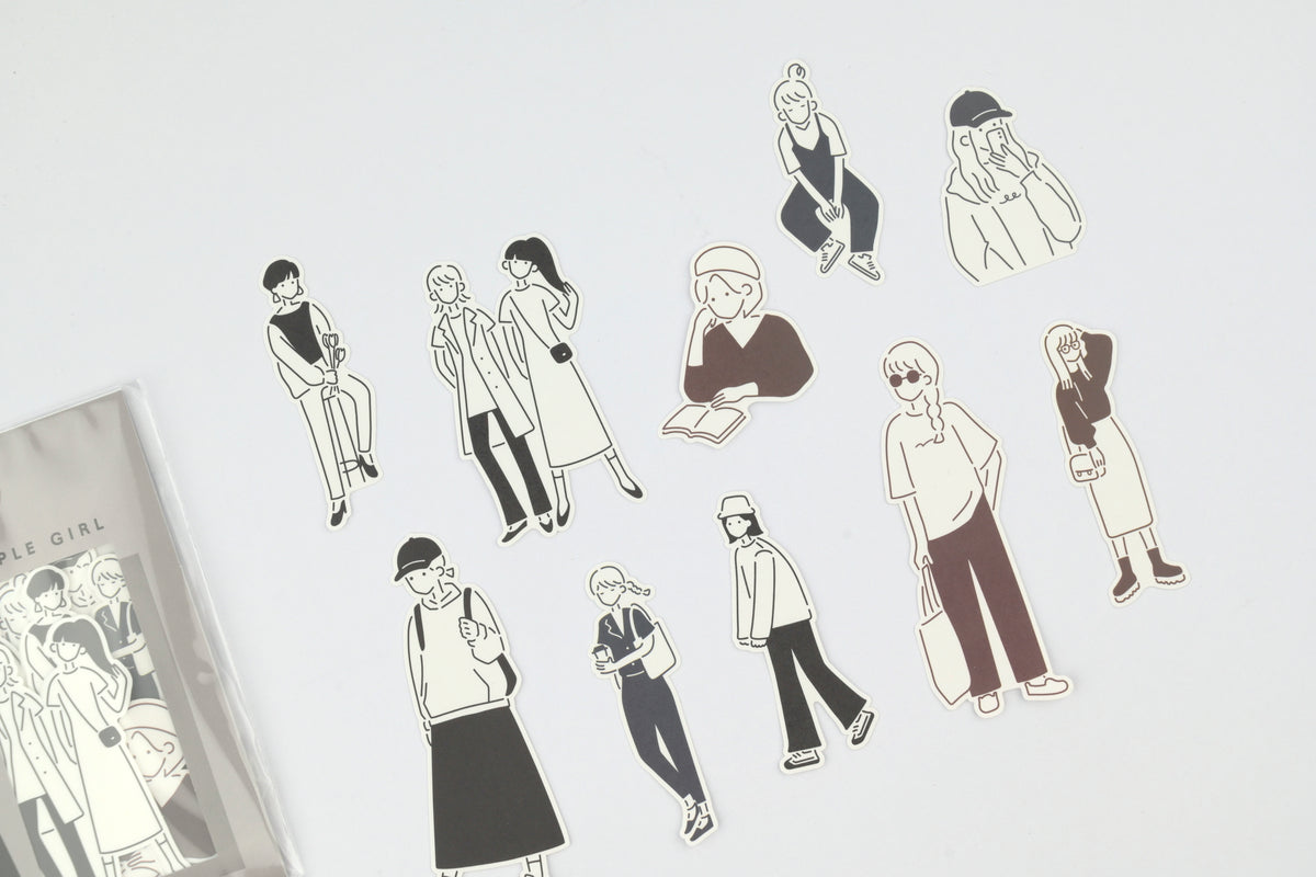Mind Wave Sticker - Amie - Simple Girl