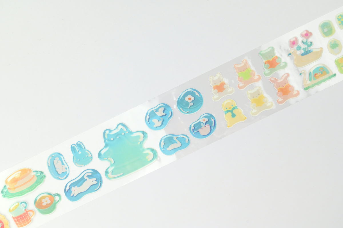 Komamono Creative x Kazu Miyashita Clear Roll Sticker