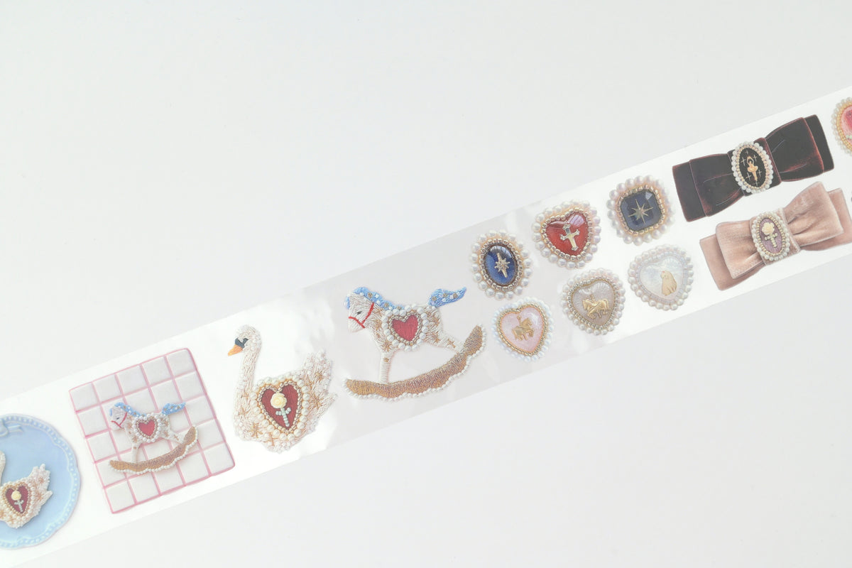 Komamono Creative x atelier.417 Clear Roll Sticker