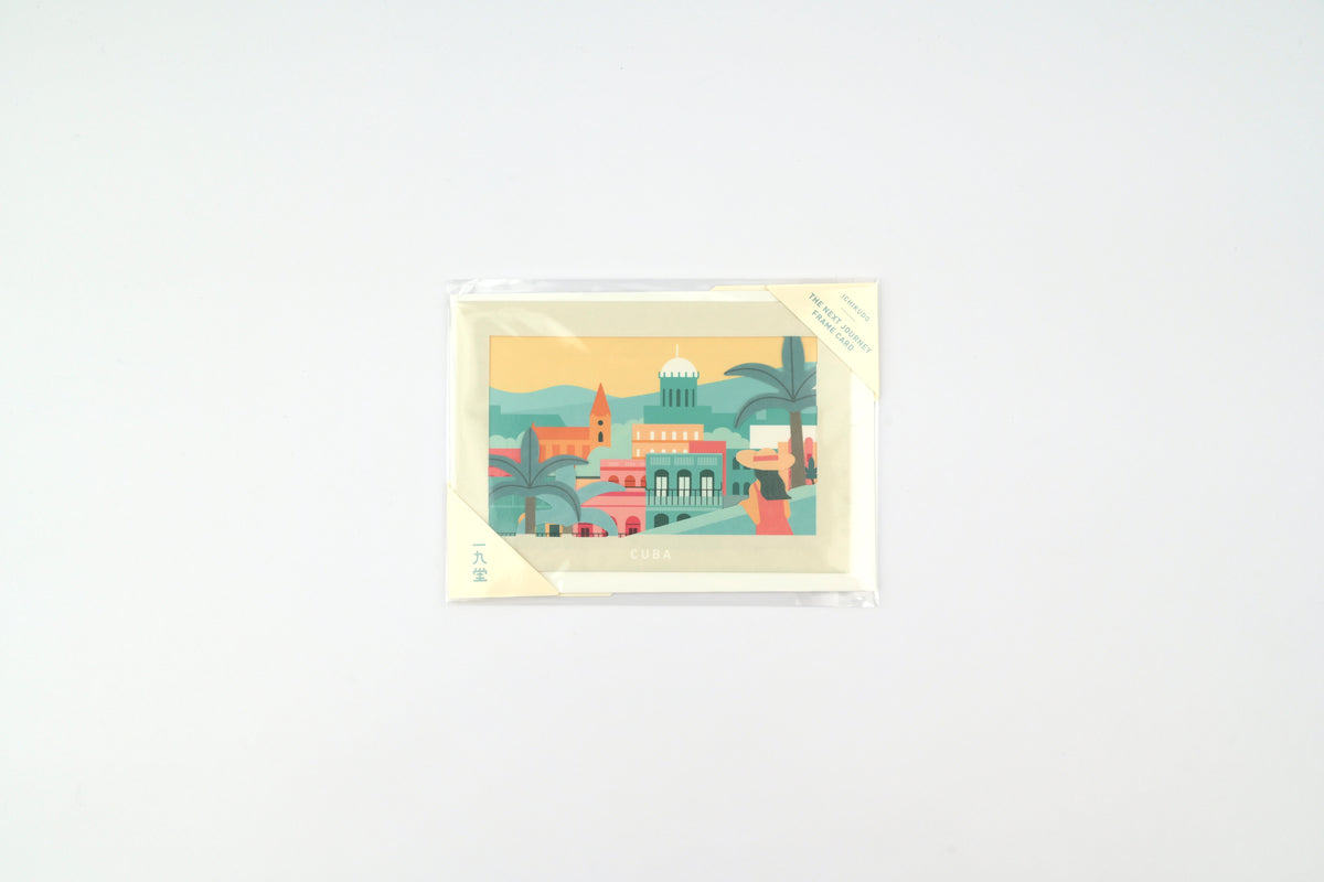 ICHIKUDO Next Journey Frame Card - Cuba (Coming Soon)