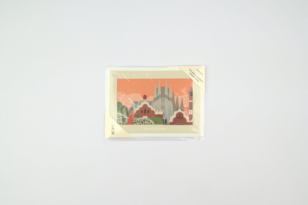 ICHIKUDO Next Journey Frame Card - Barcelona (Coming Soon)