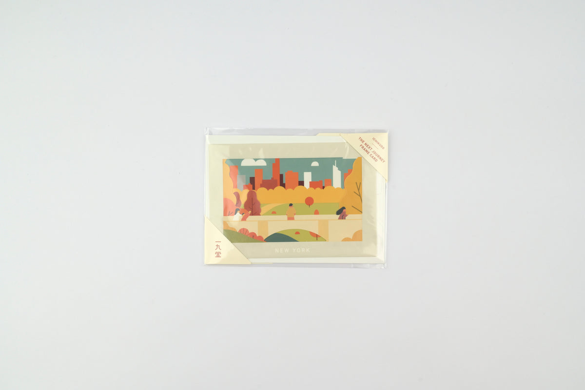 ICHIKUDO Next Journey Frame Card - New York