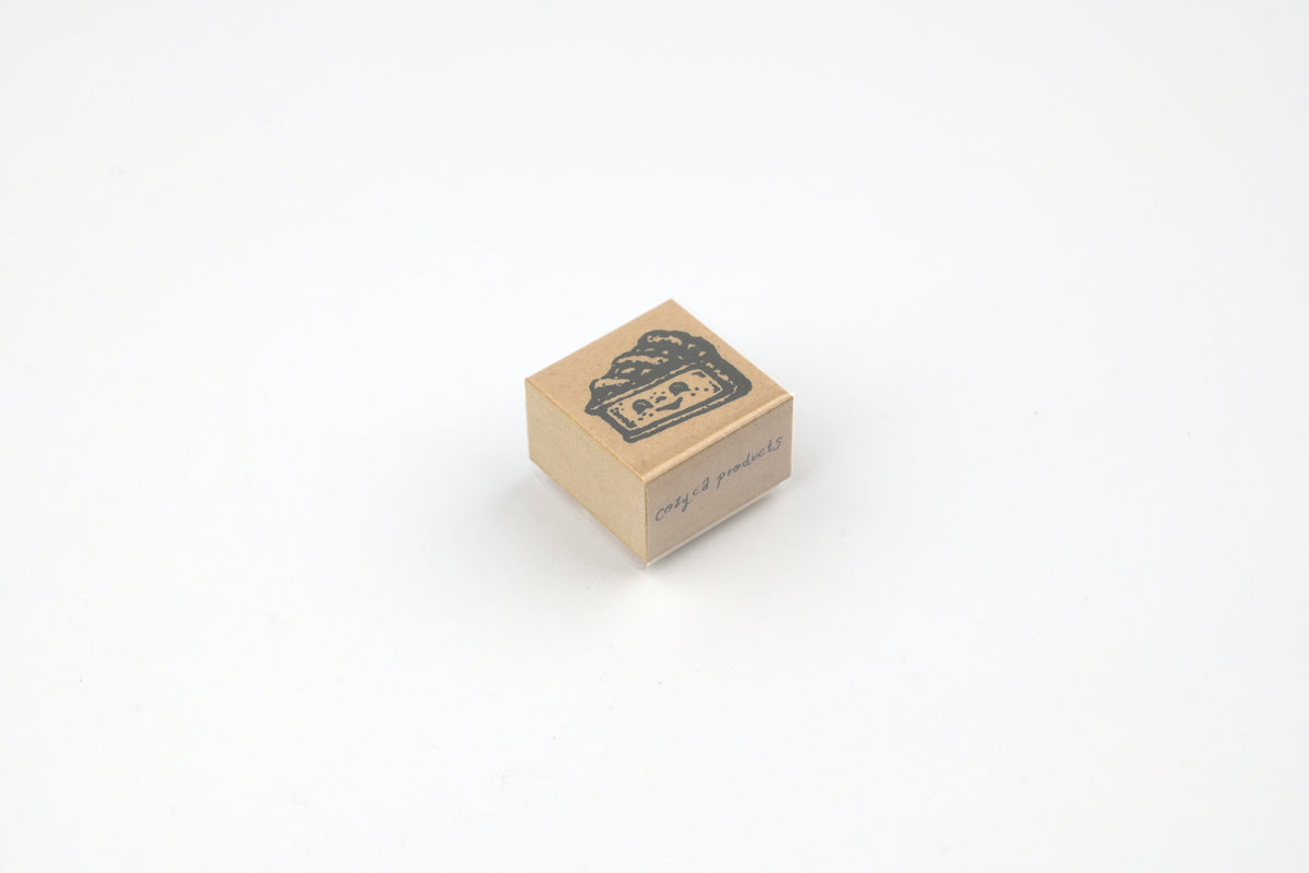 Cozyca - fragola Wooden Rubber Stamp - Apple Pie