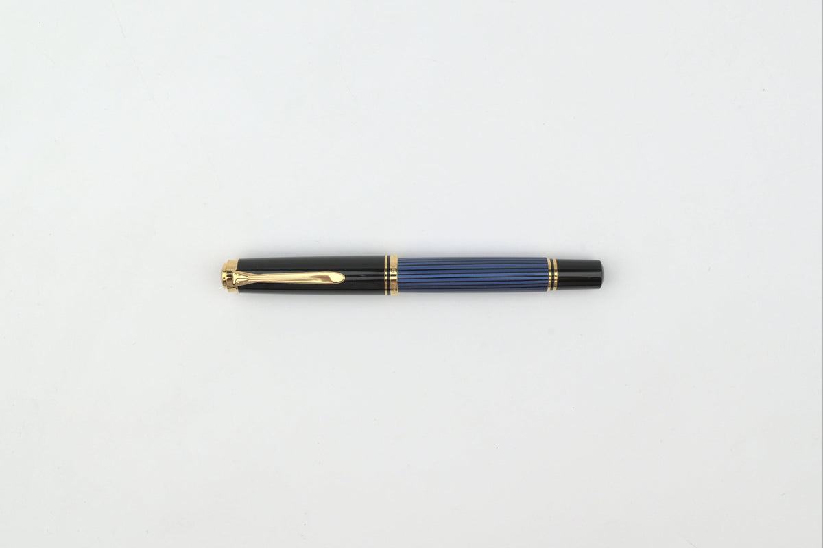 Pelikan M600 Fountain Pen - Souverän - Black-Blue