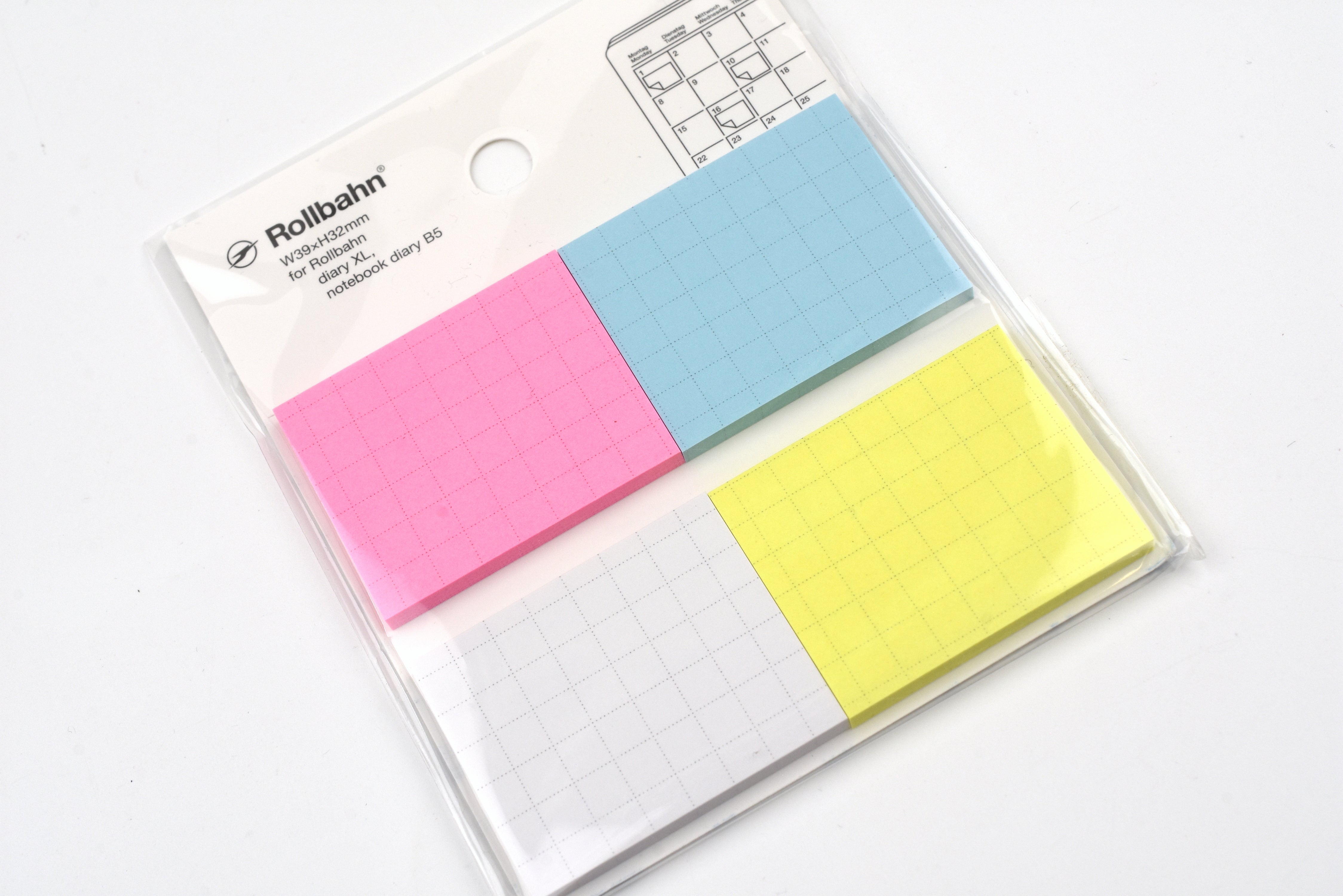 Delfonics Rollbahn Sticky Notes - Four Color Set