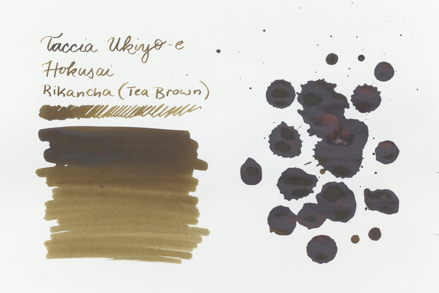 Taccia Ukiyo-e - Hokusai - Rikancha (Tea Brown)