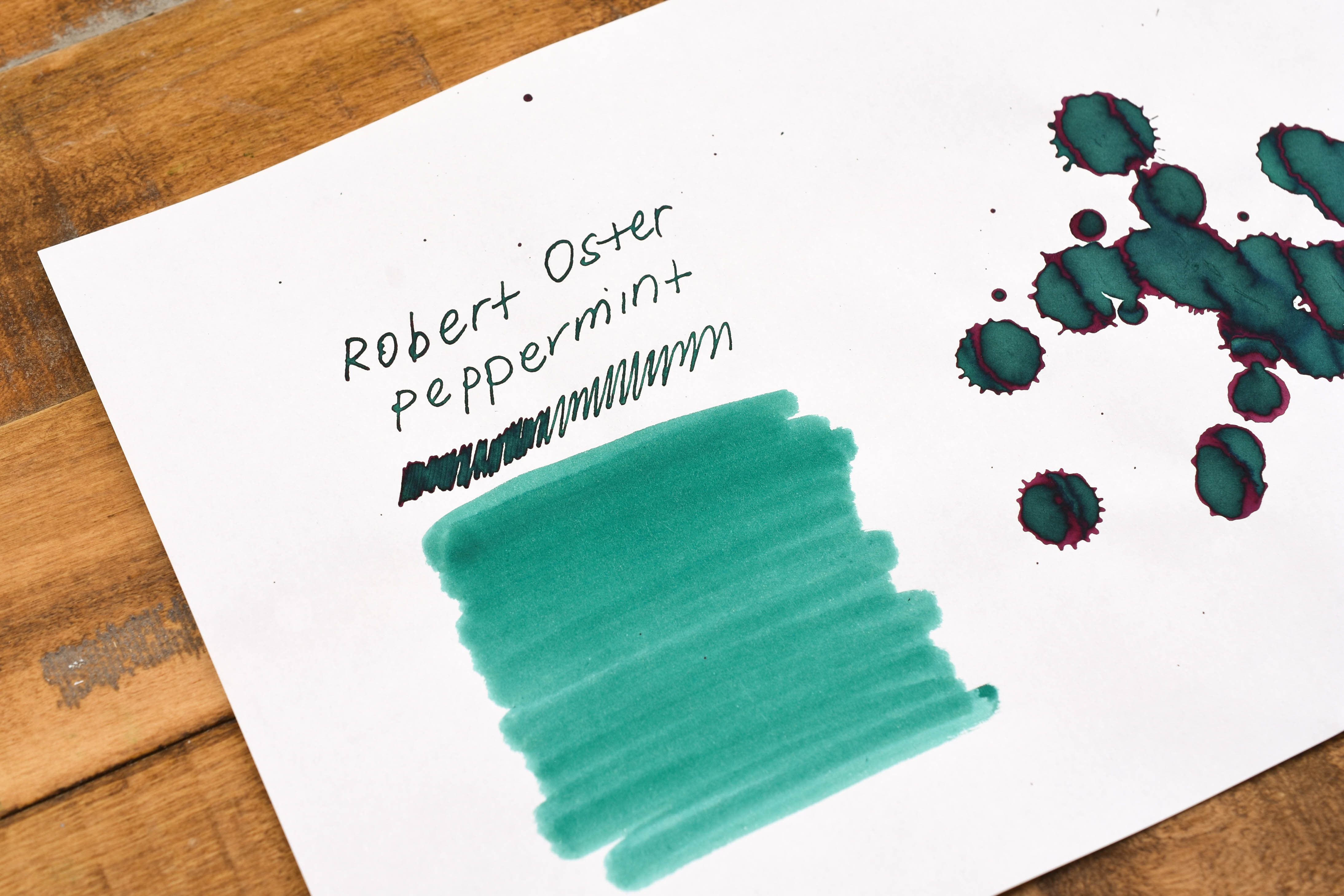 Robert Oster Signature Ink - Peppermint - 50ml