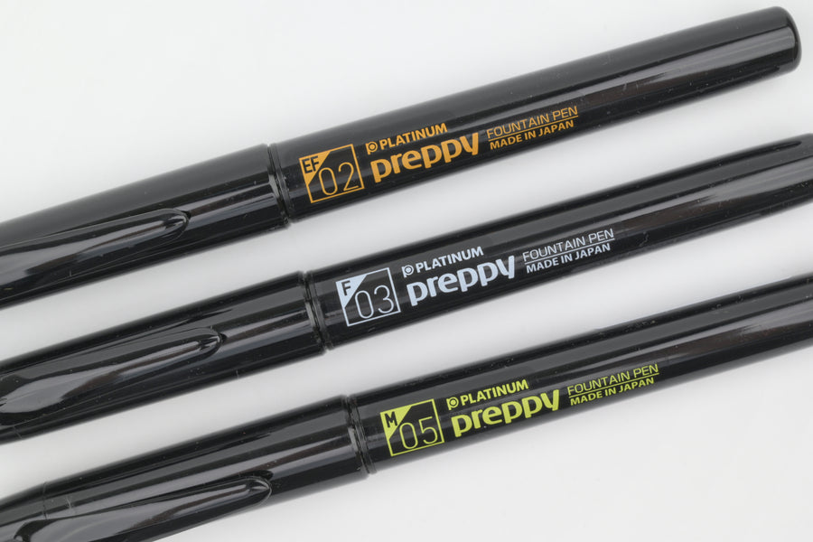 Platinum Preppy Fountain Pen - Black - Limited Edition