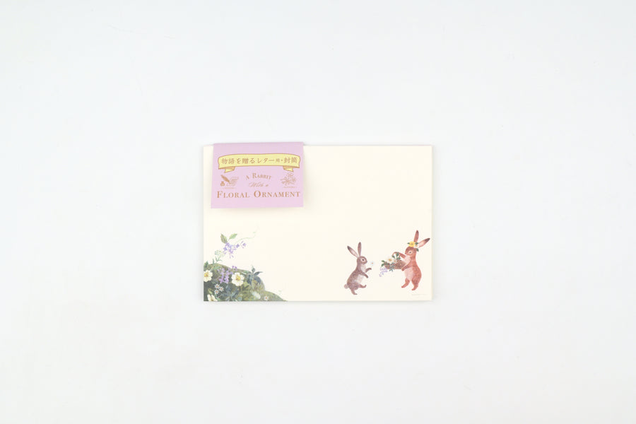 NB Envelopes - Ressa - A Rabbit with a Floral Ornament