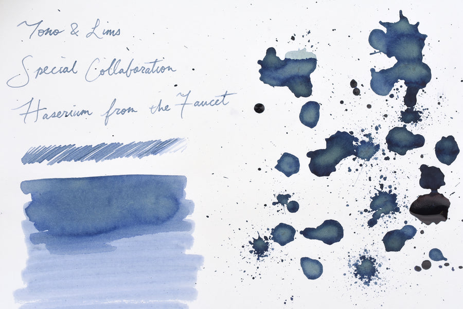 Tono & Lims Ink Bottle - Special Collaboration - Haserium from the Faucet (蛇口からハセリウム) - 30ml