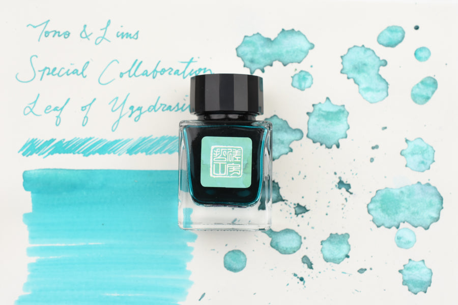 Tono & Lims Ink Bottle - Special Collaboration - Leaf of Yggdrasil (ユグドラシルの葉) - 30ml