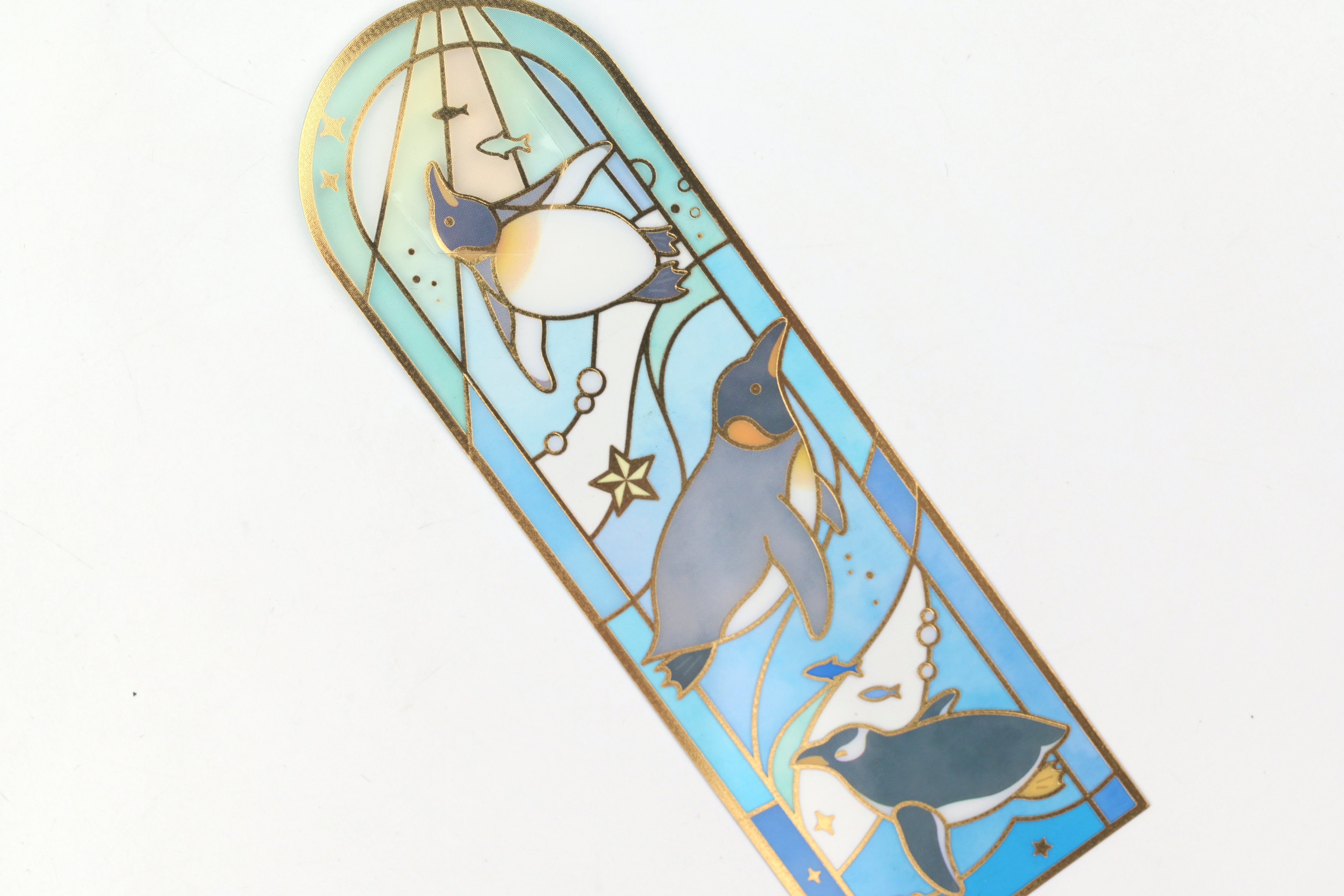 SAIEN Transparent Bookmark - Penguin