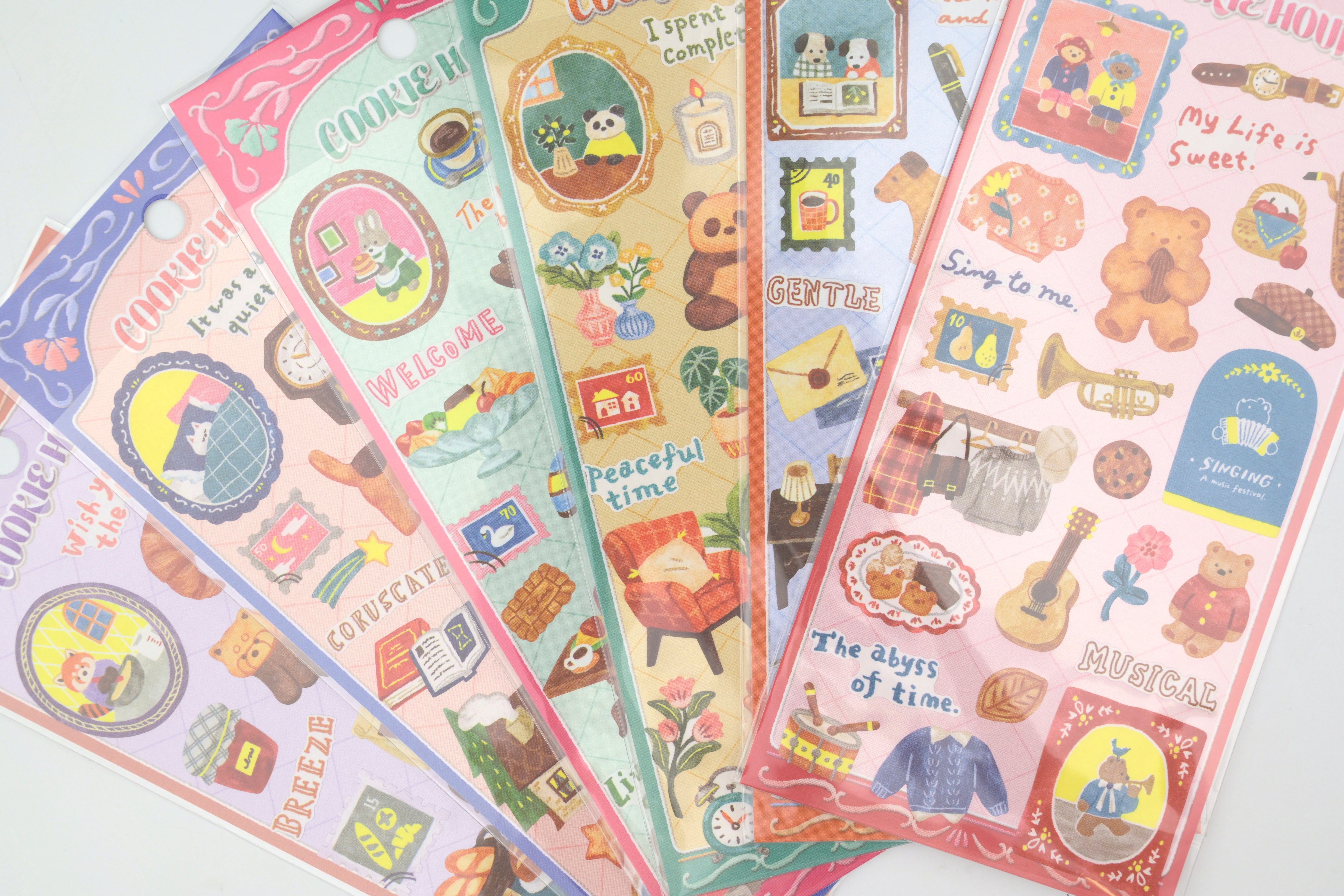 Mind Wave Sticker Sheet - Cookie Hour