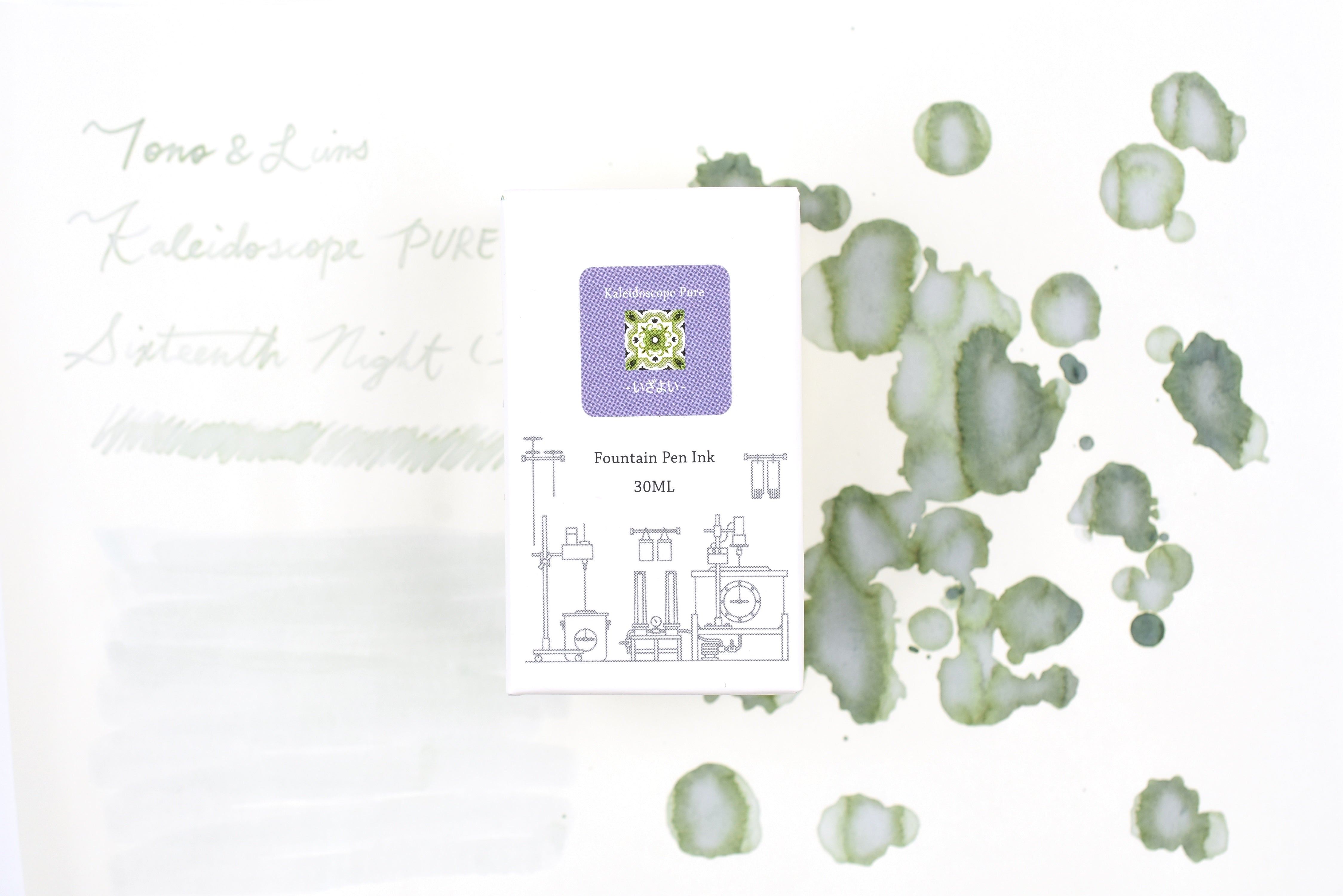 Tono & Lims Ink Bottle - Kaleidoscope Pure - いざよい(Sixteenth Night) - 30ml