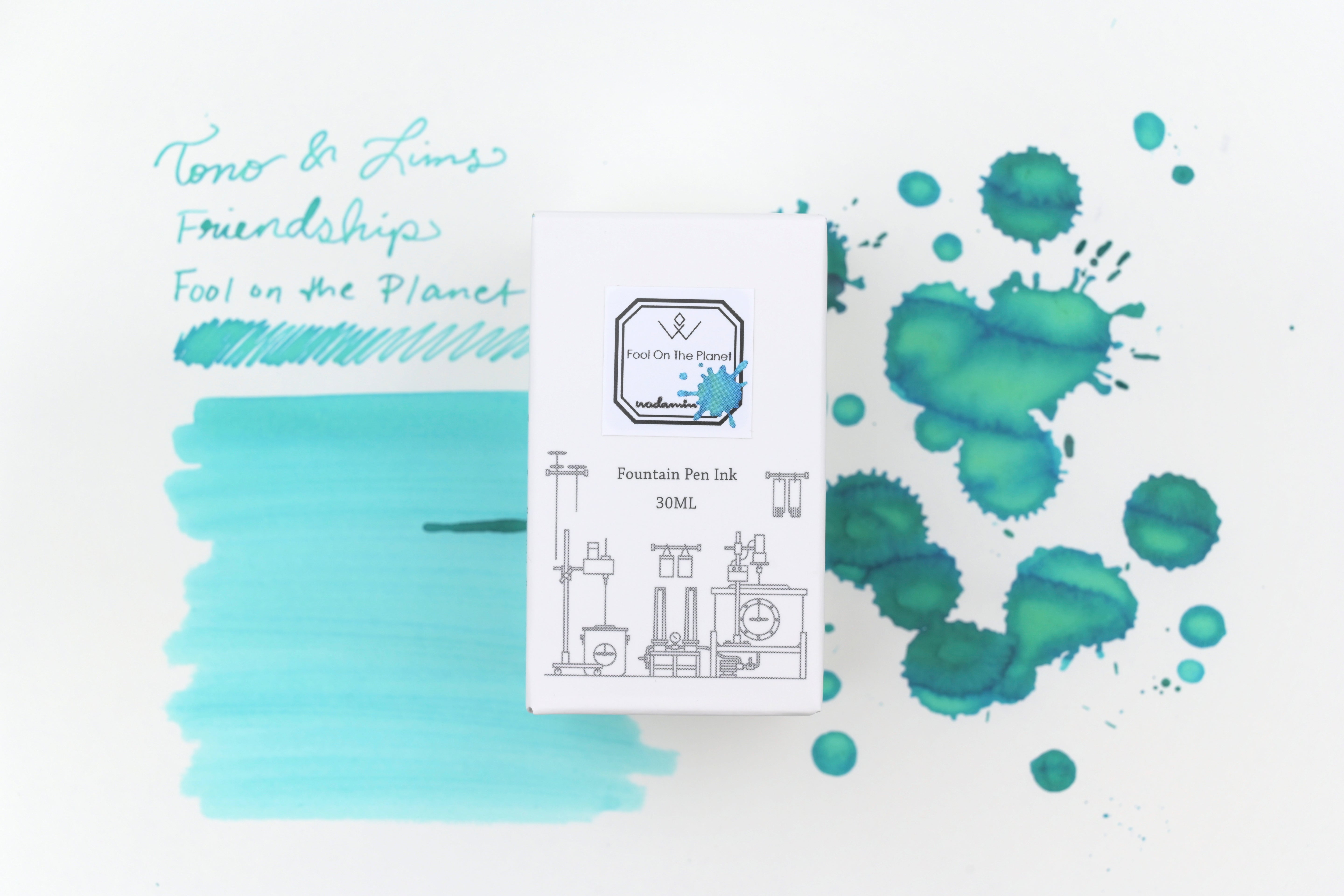 Tono & Lims Ink Bottle - Friendship - Fool On The Planet - 30ml