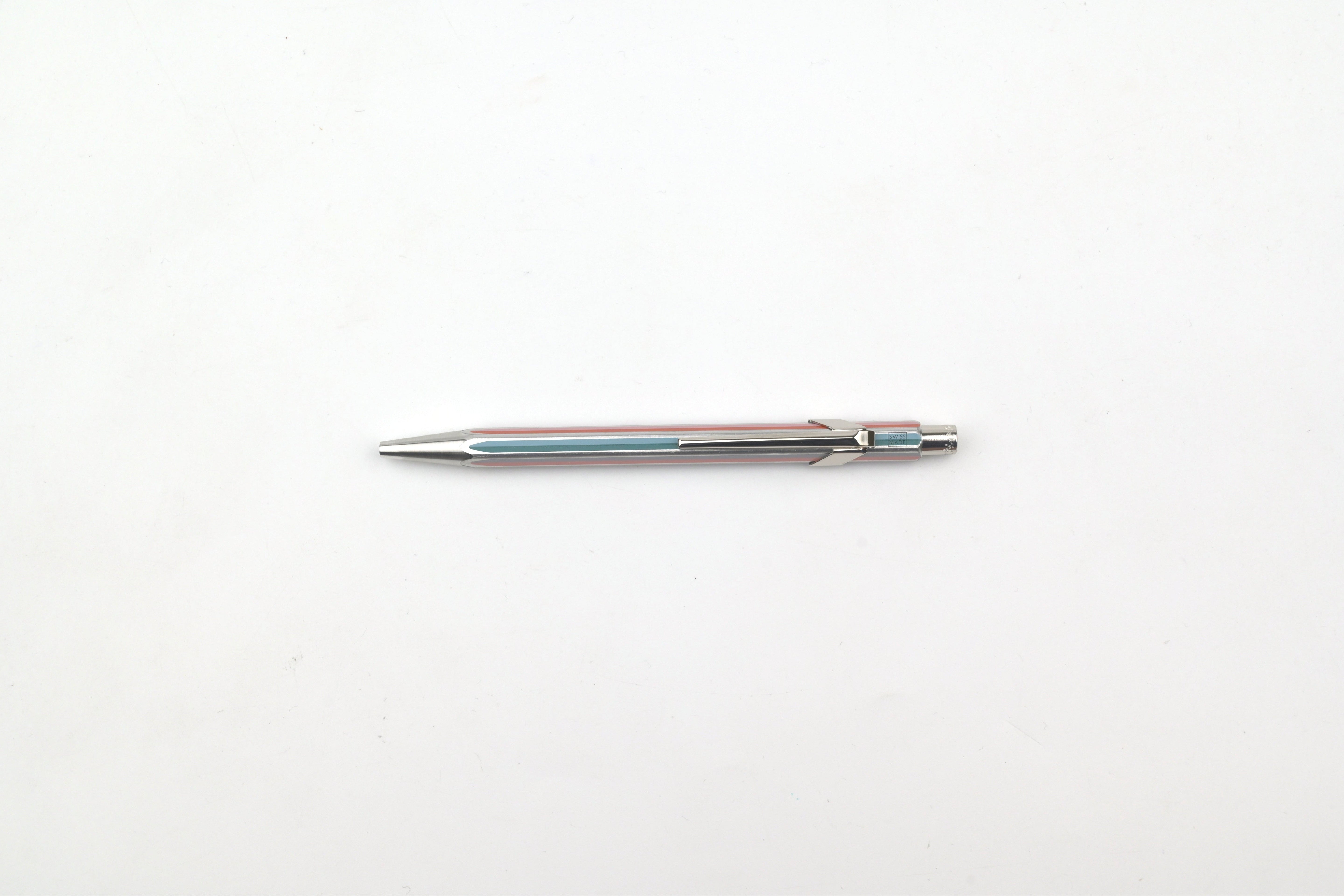 Caran d'Ache x Paul Smith 849 Ballpoint Pen - Silver - 5th Edition