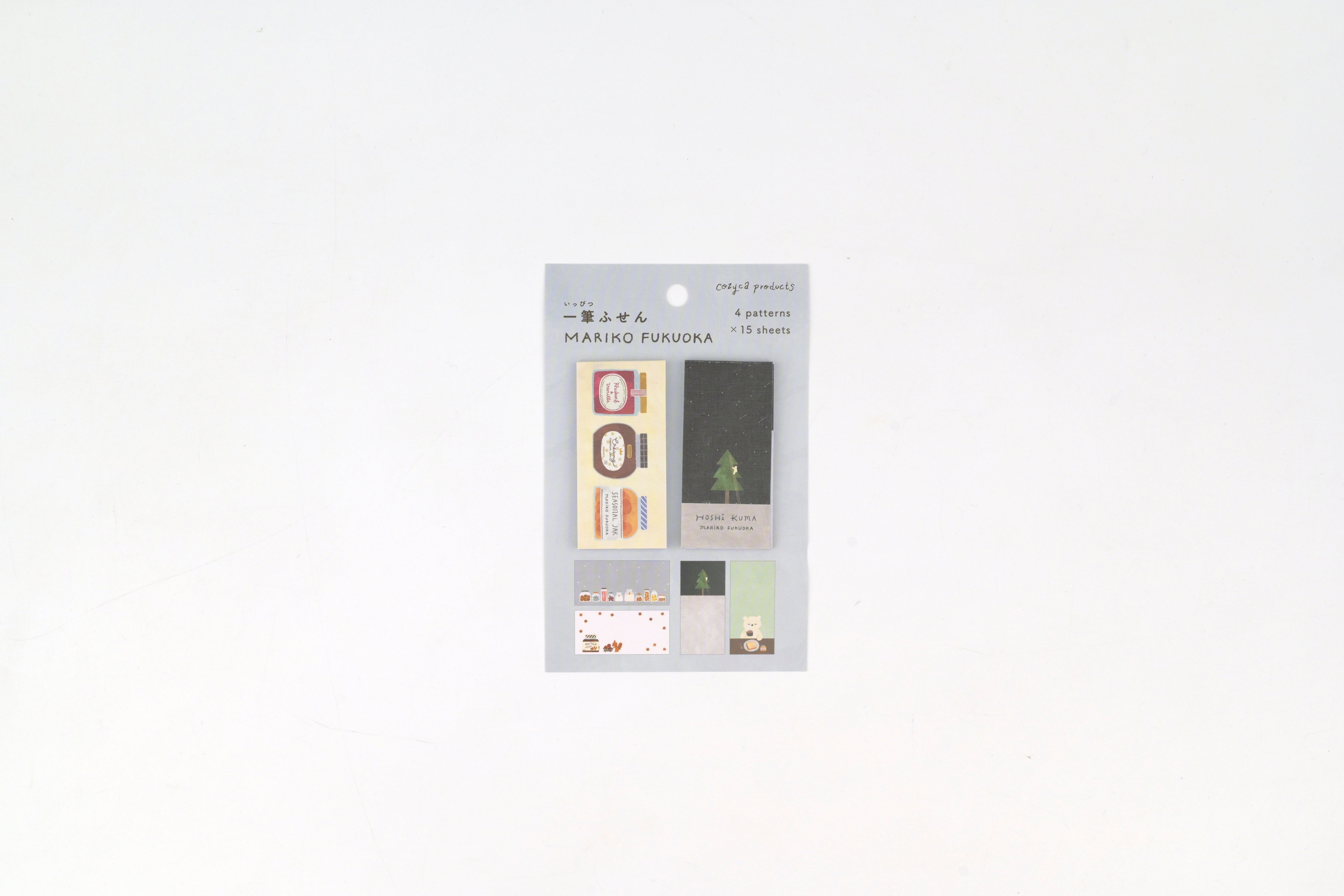 Cozyca - Mariko Fukuoka One-Line Sticky Notes