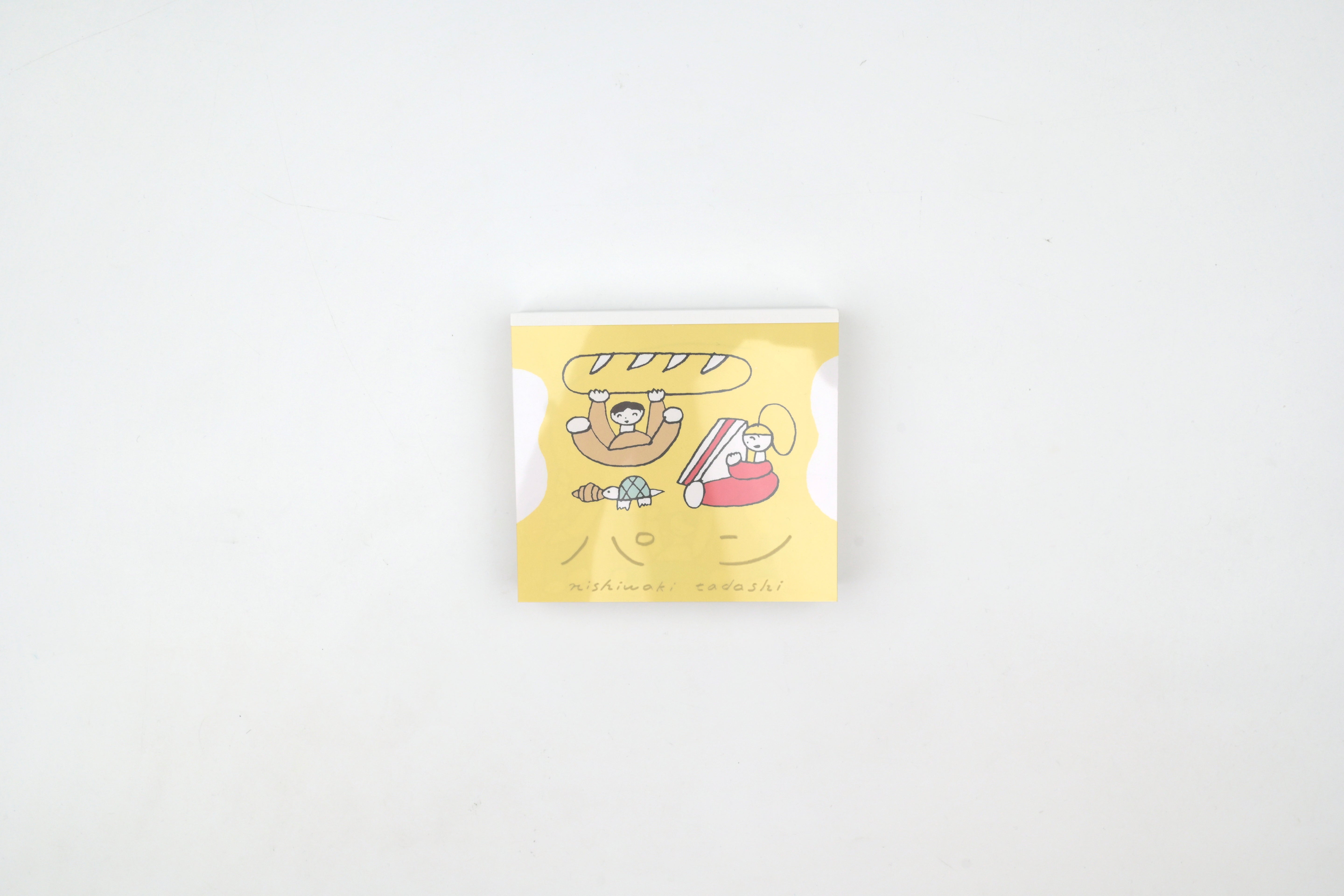 Cozyca - Tadashi Nishiwaki Memo Pad - Bread