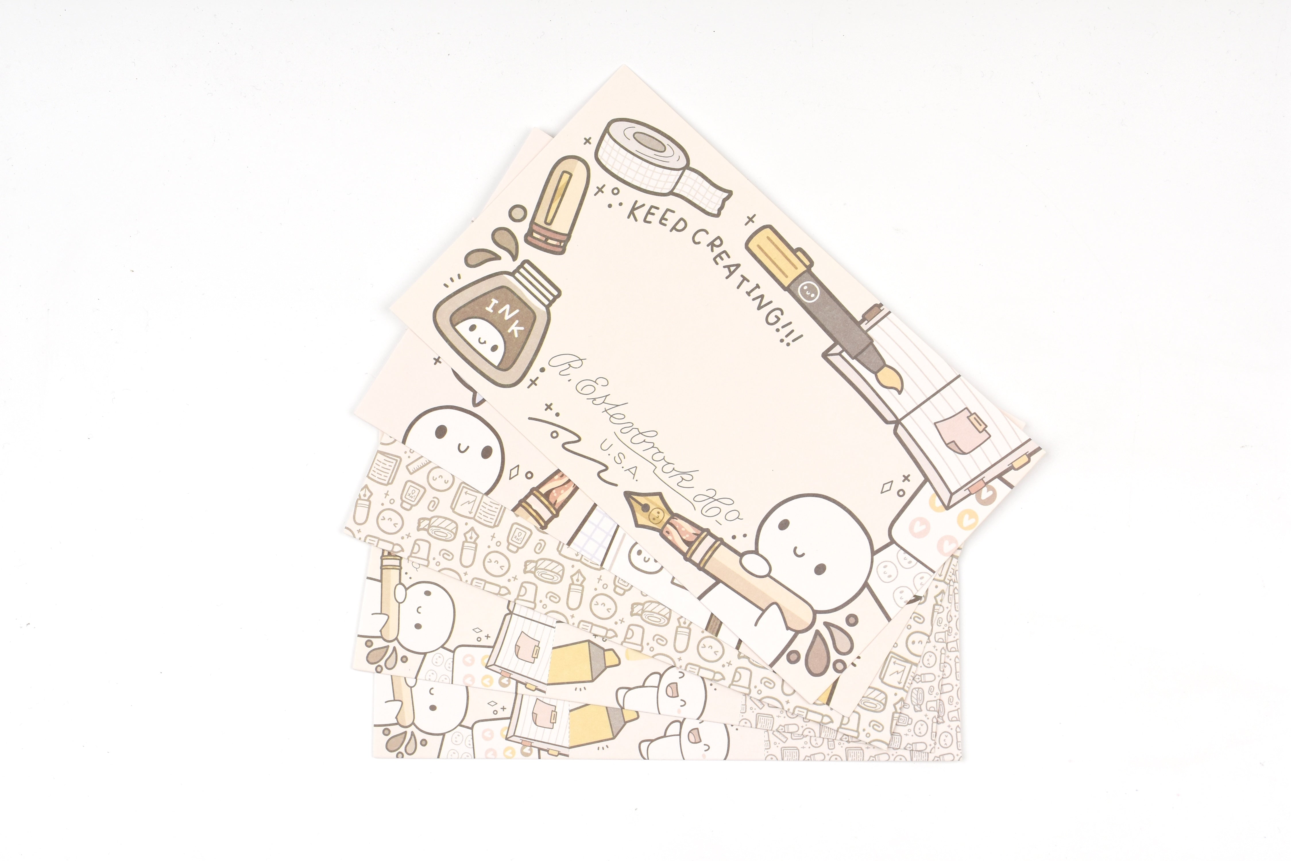 Esterbrook x TheCoffeeMonsterzCo Ink - Blotter Paper - Limited Edition